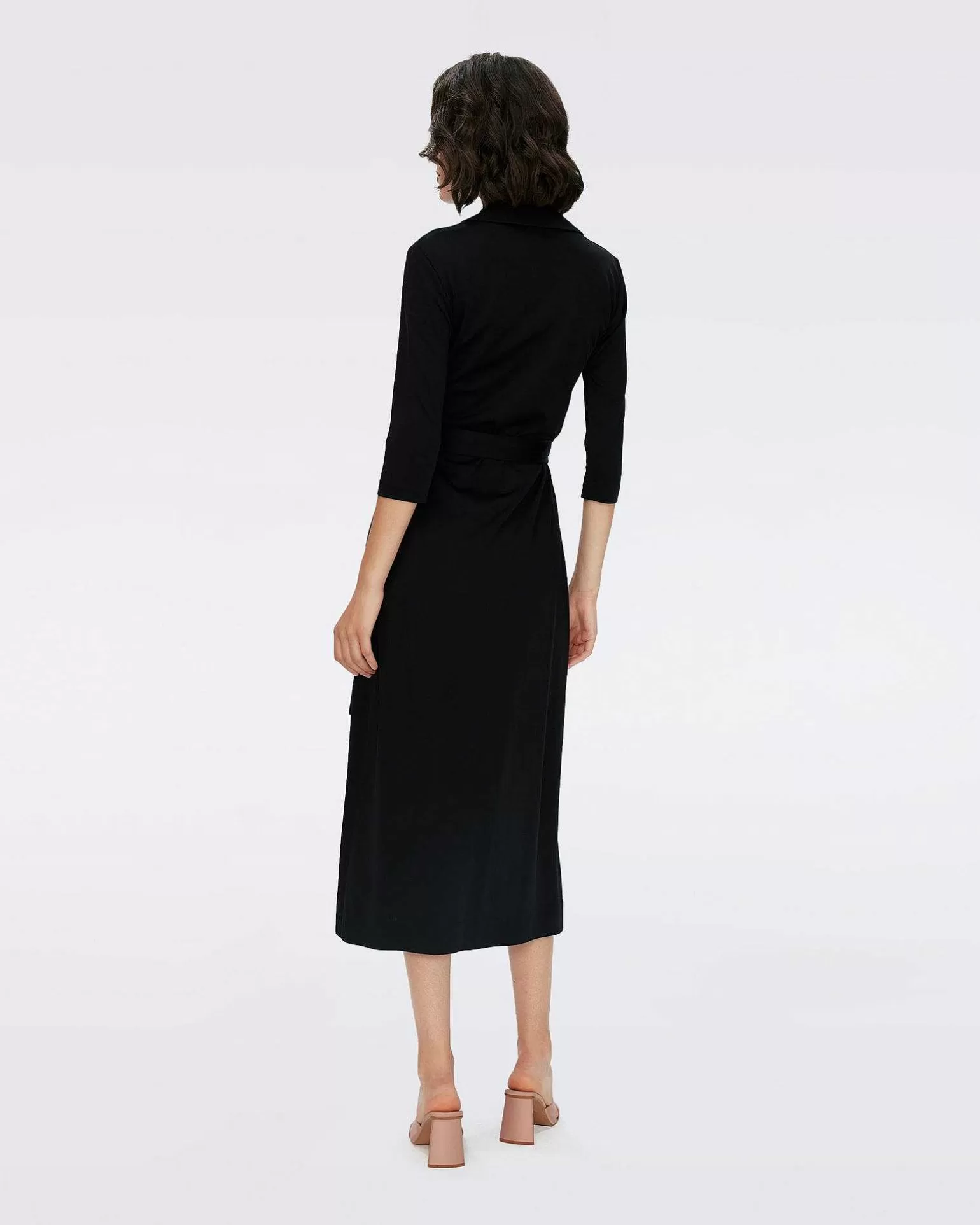Flash Sale Diane von Furstenberg Abigail Silk Jersey Maxi Wrap Dress