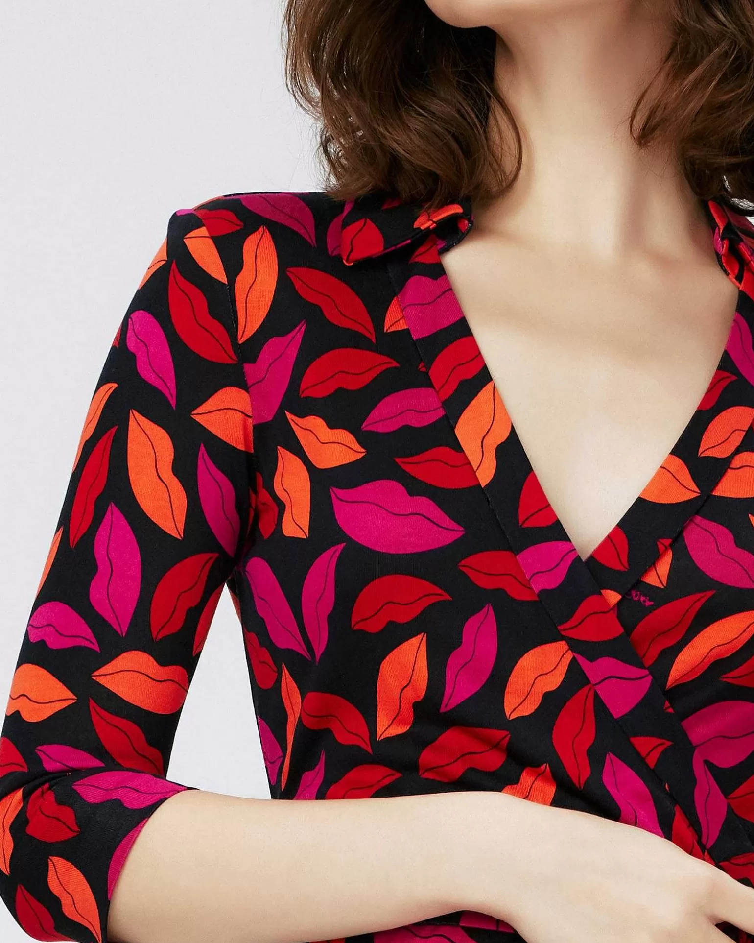 Discount Diane von Furstenberg Abigail Silk Jersey Midi Sla-Om Kjole
