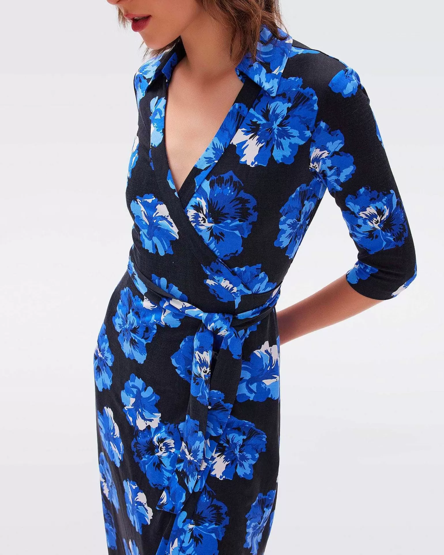 Flash Sale Diane von Furstenberg Abigail Silk Jersey Sla-Om-Kjole