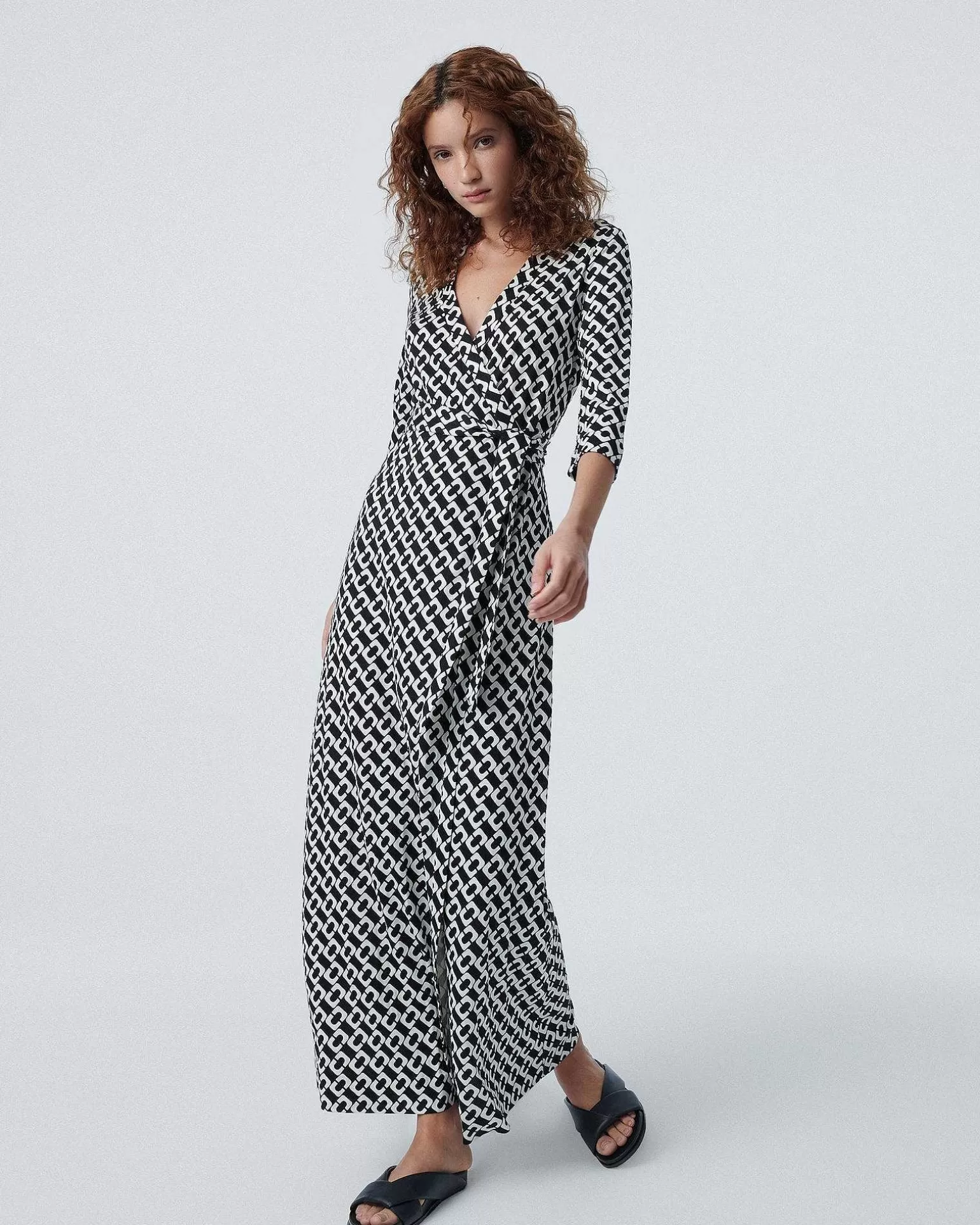 Store Diane von Furstenberg Abigail Silke Jerseykjole