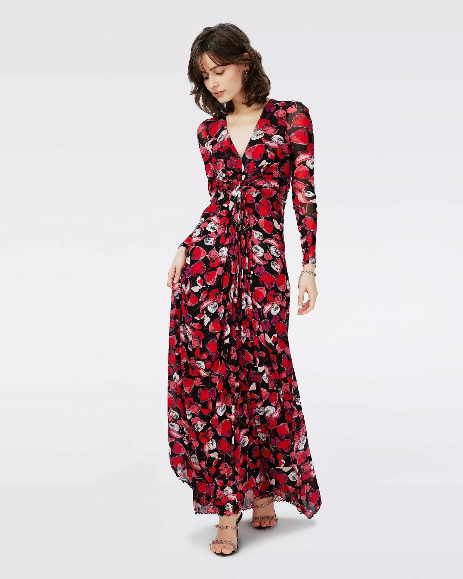Flash Sale Diane von Furstenberg Adara Mesh Kjole