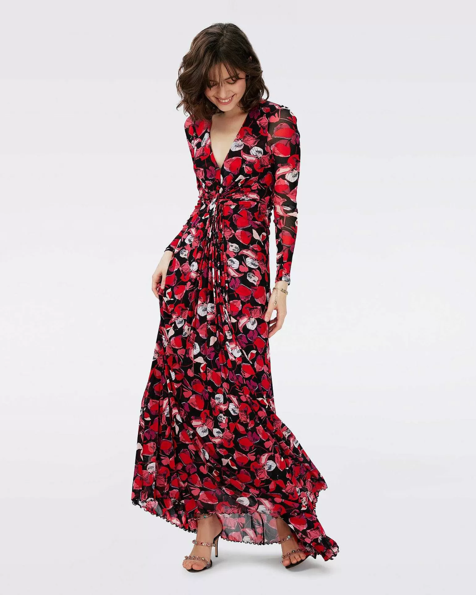 Flash Sale Diane von Furstenberg Adara Mesh Kjole