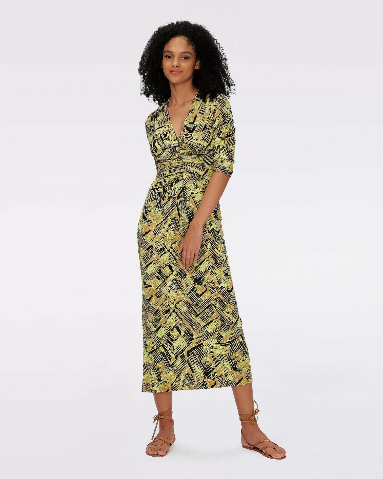 Discount Diane von Furstenberg Alba Kjole
