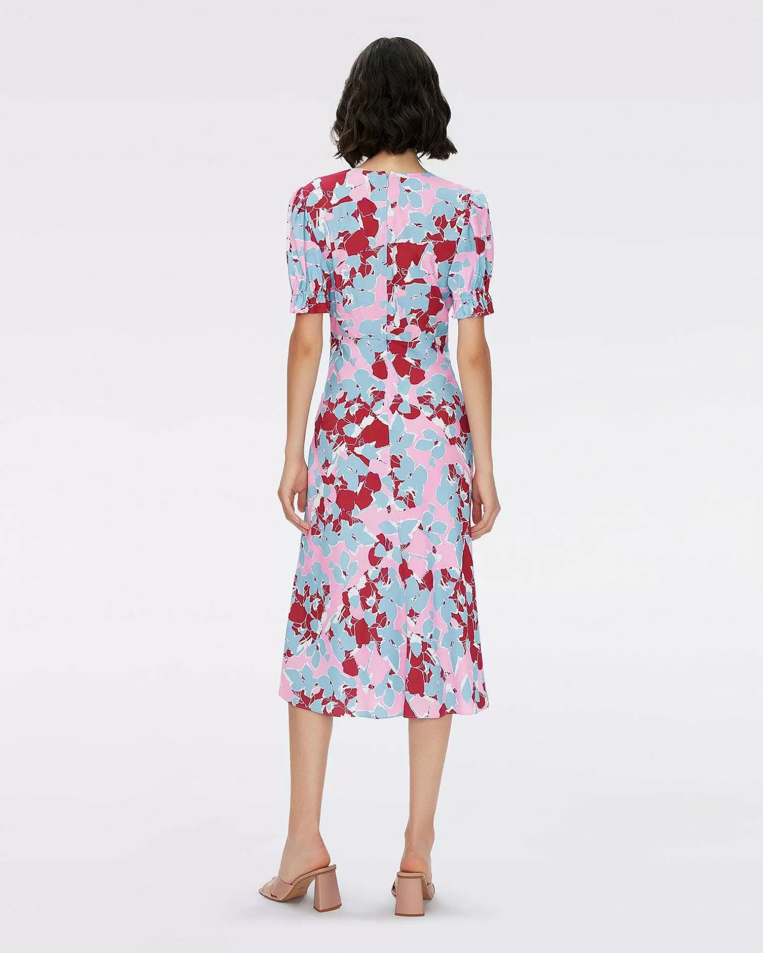 Best Sale Diane von Furstenberg Anaba Kortaermet Kjole