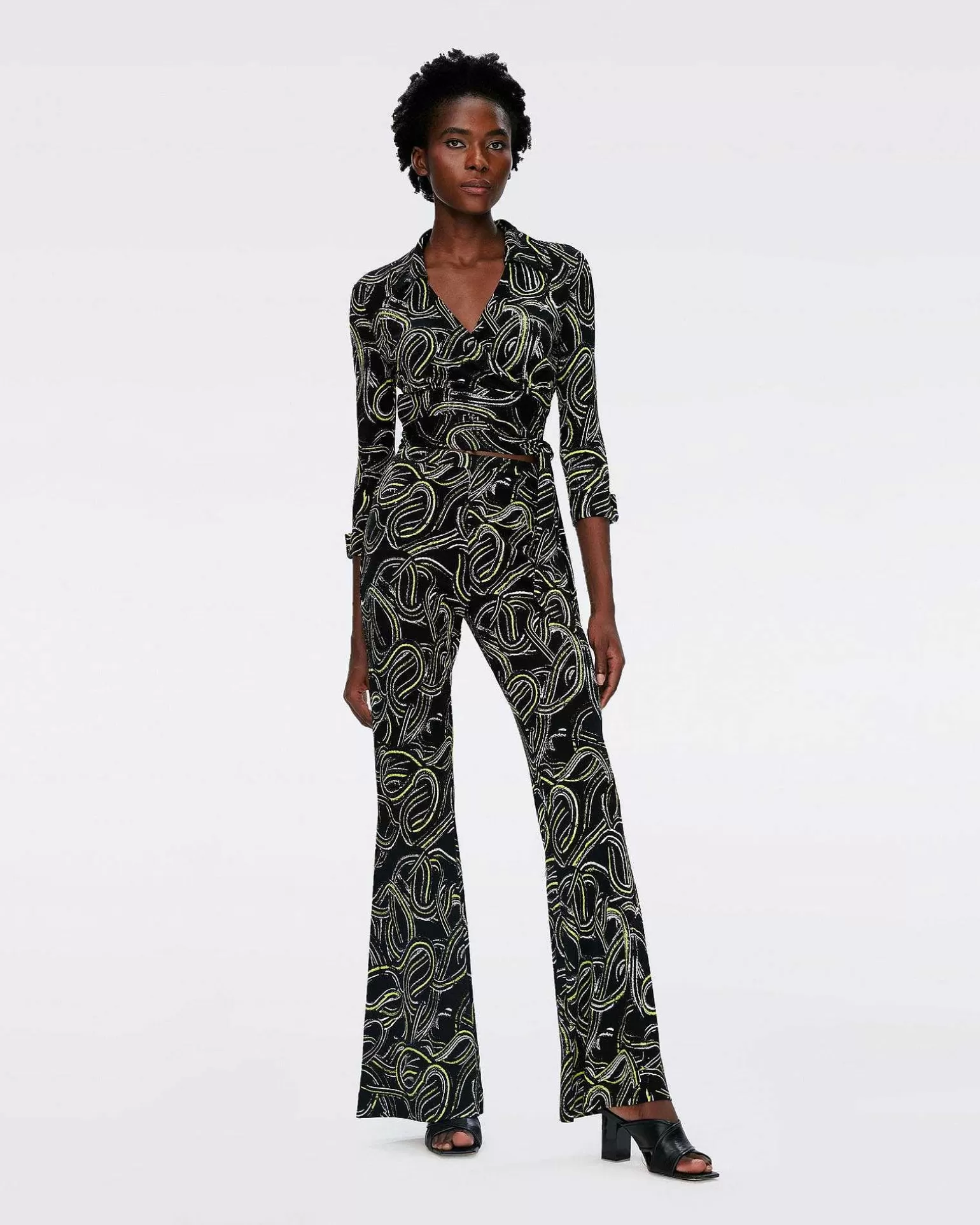 New Diane von Furstenberg Bobbie Wrap Top