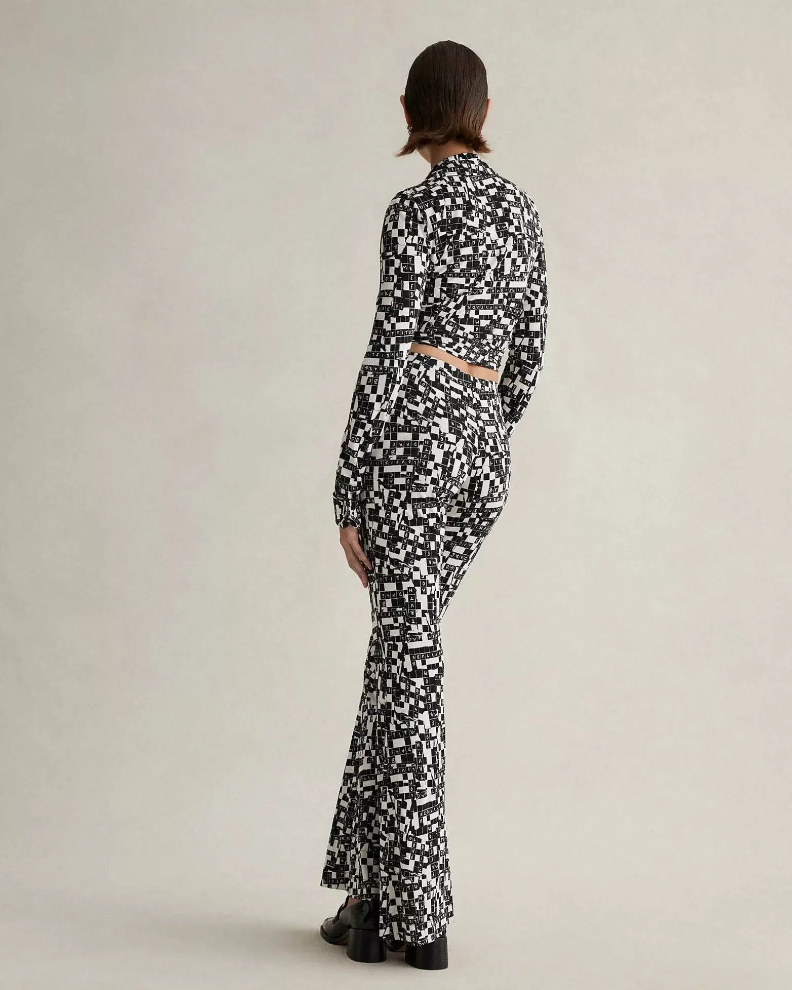 Sale Diane von Furstenberg Brooklyn Pants I Tiny Dvf 50Th Crossword Black