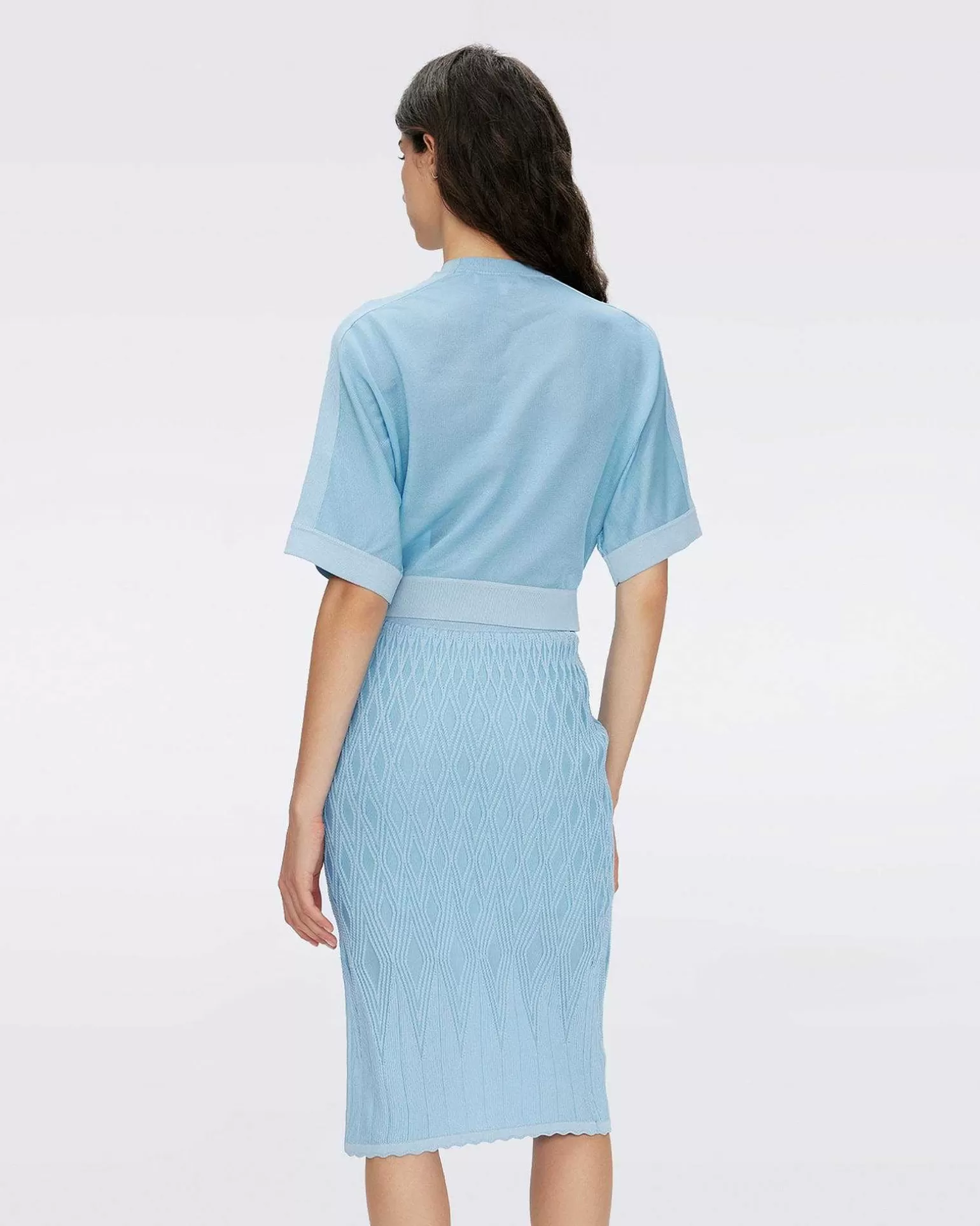 Fashion Diane von Furstenberg Cairo Knit Jacquard Top