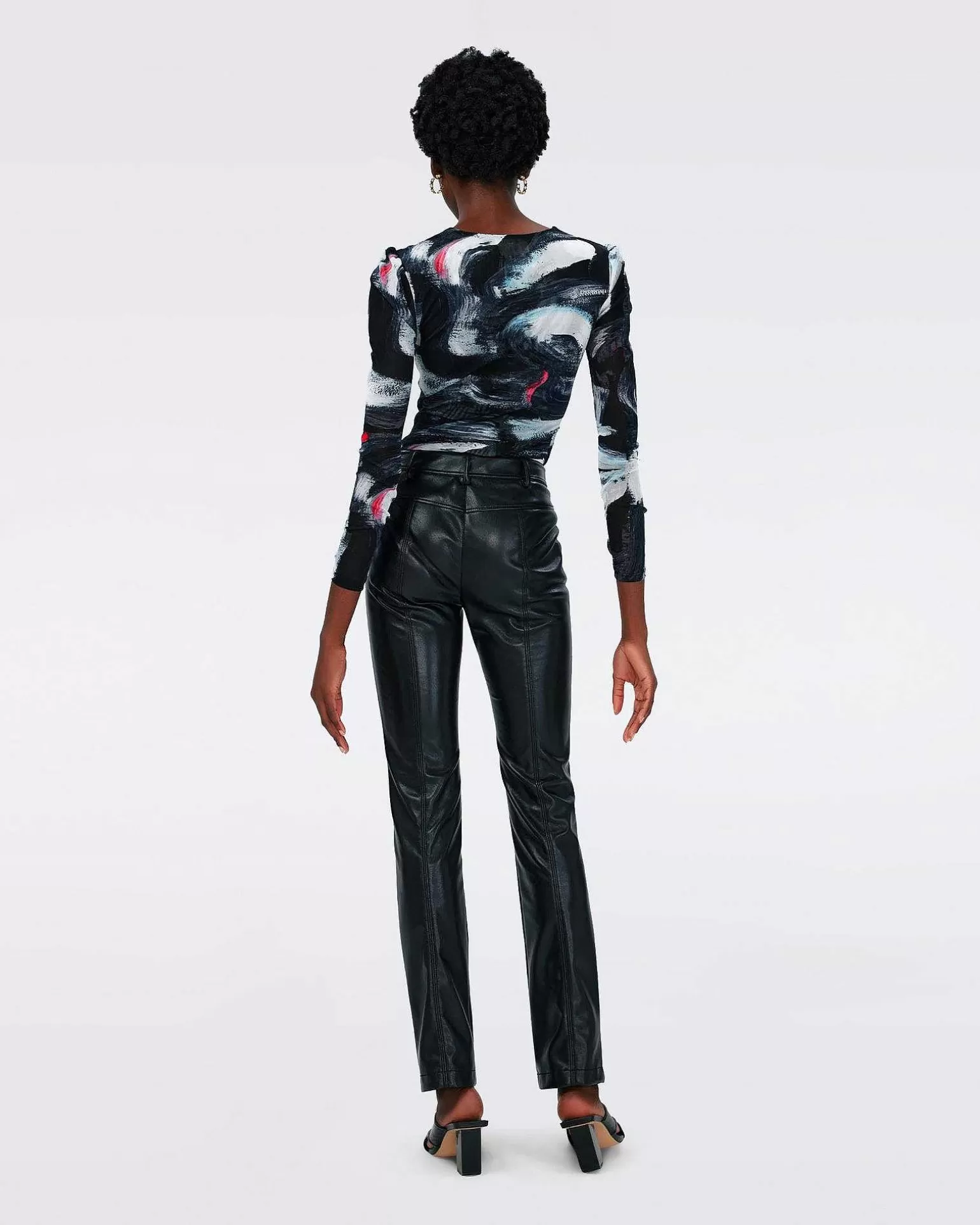 Online Diane von Furstenberg Costanza Mesh Bodysuit