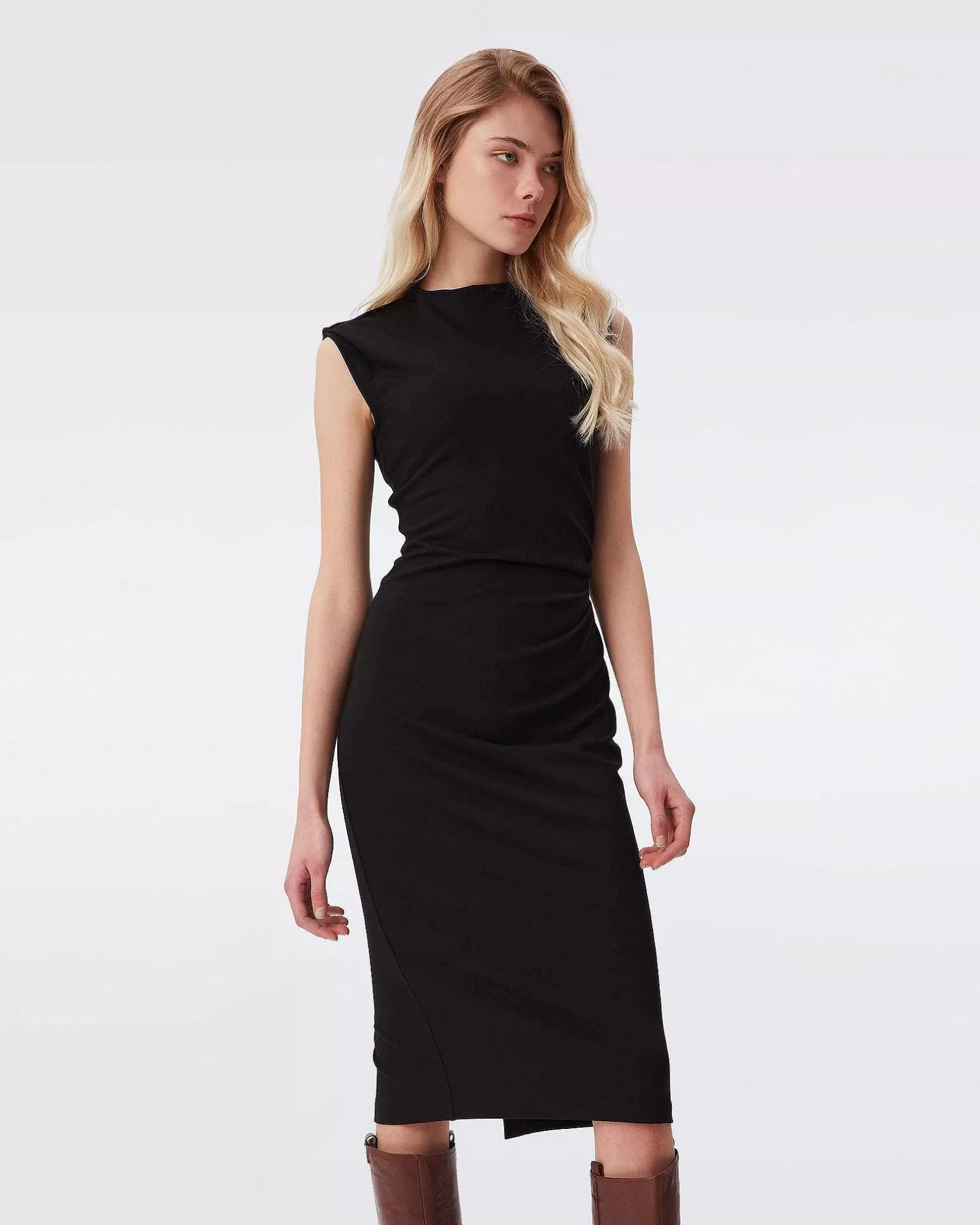Shop Diane von Furstenberg Darrius Jerseykjole Uden Aermer