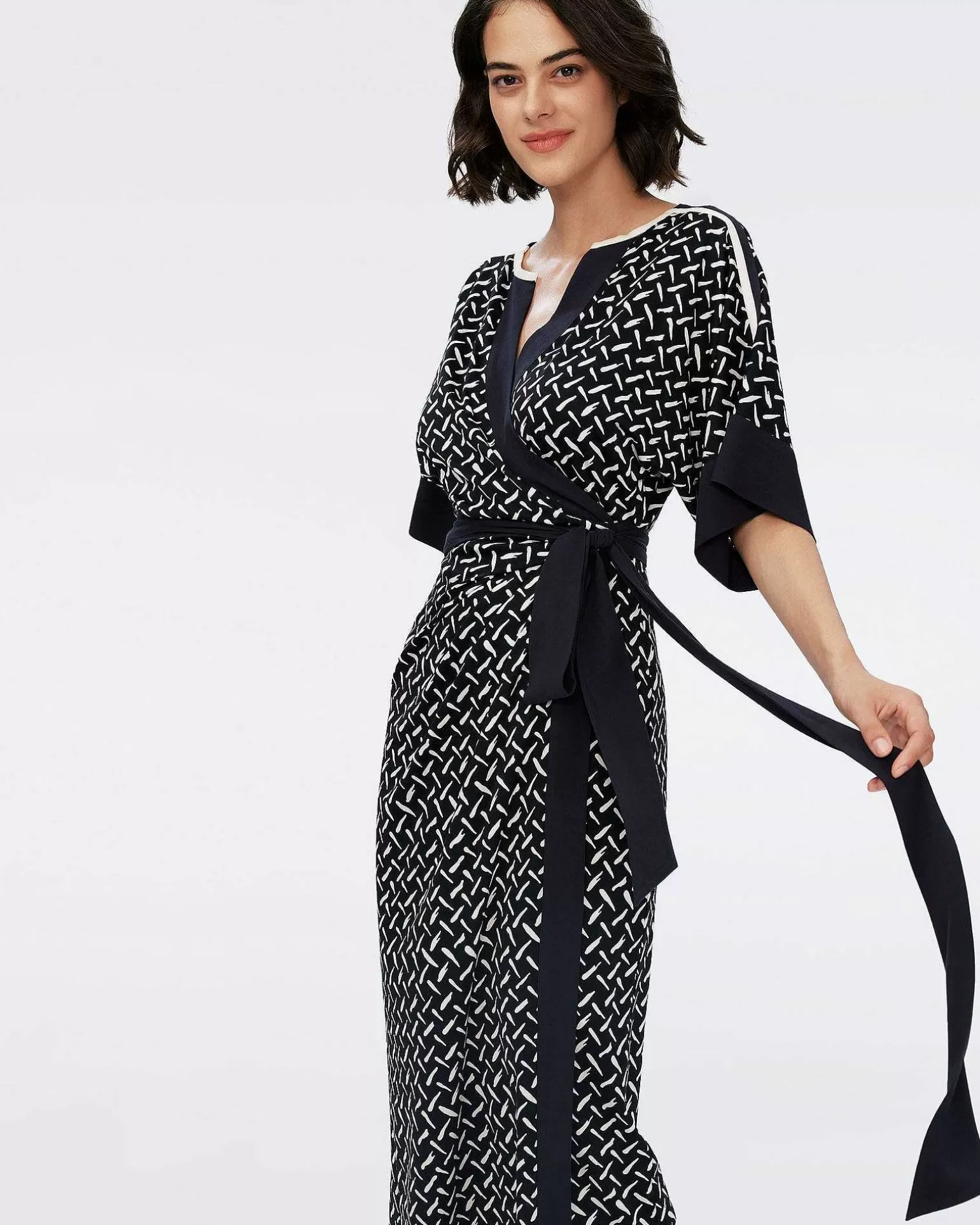 Cheap Diane von Furstenberg Dorothea Sla Om Kjole