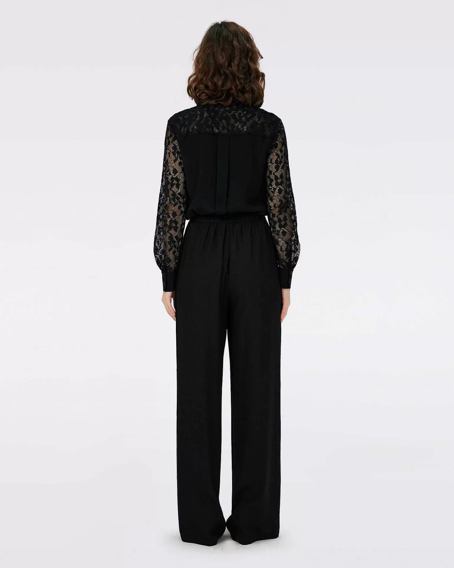 Store Diane von Furstenberg Dvf Louise Top I Sort/Lace