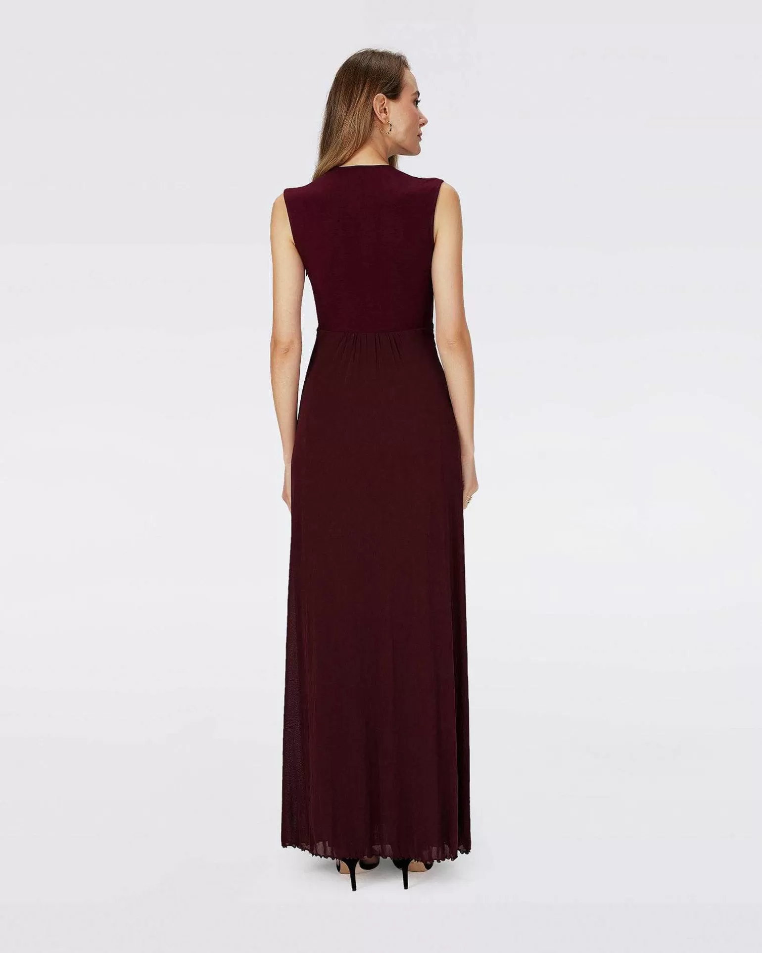 Hot Diane von Furstenberg Dvf Marika Kjole I Vinrosa