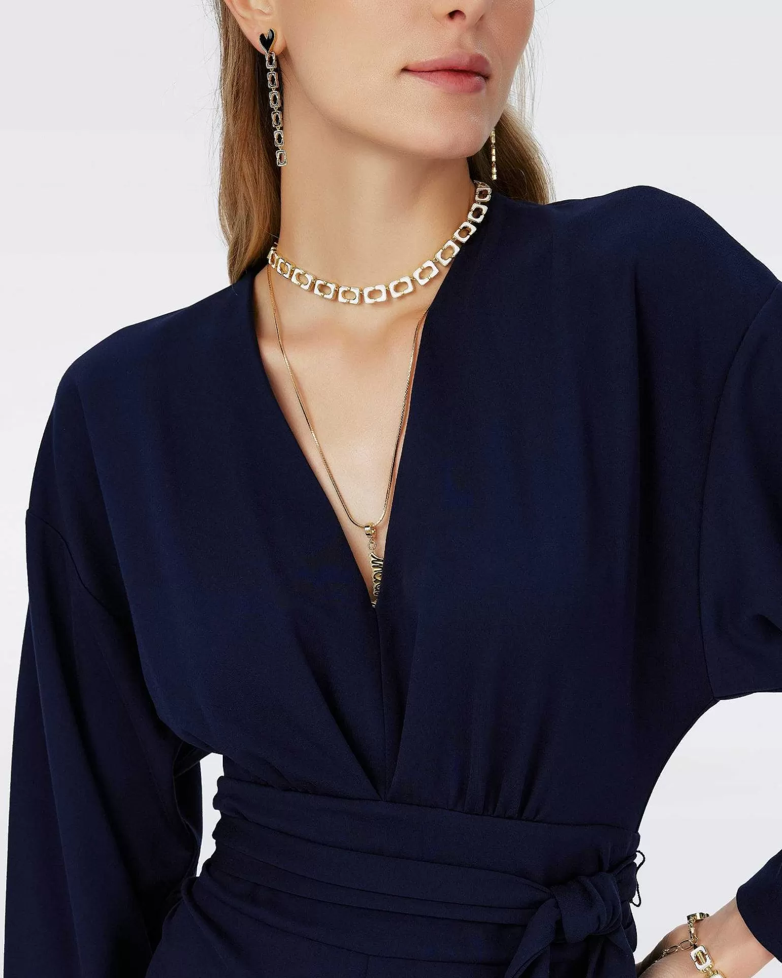 Clearance Diane von Furstenberg Dvf Marilou Jumpsuit In Midnight