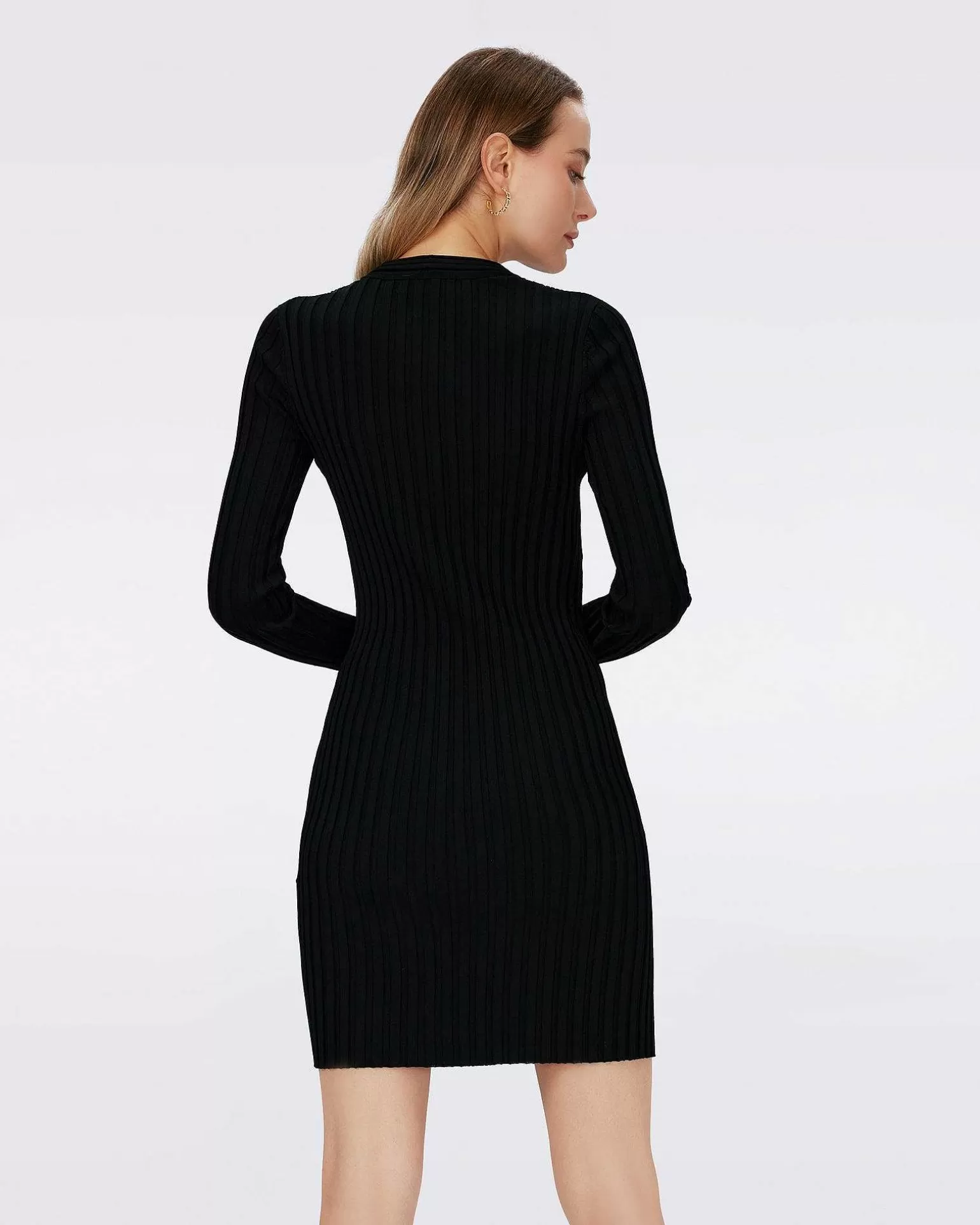 Cheap Diane von Furstenberg Dvf Vernoique Kjole I Sort