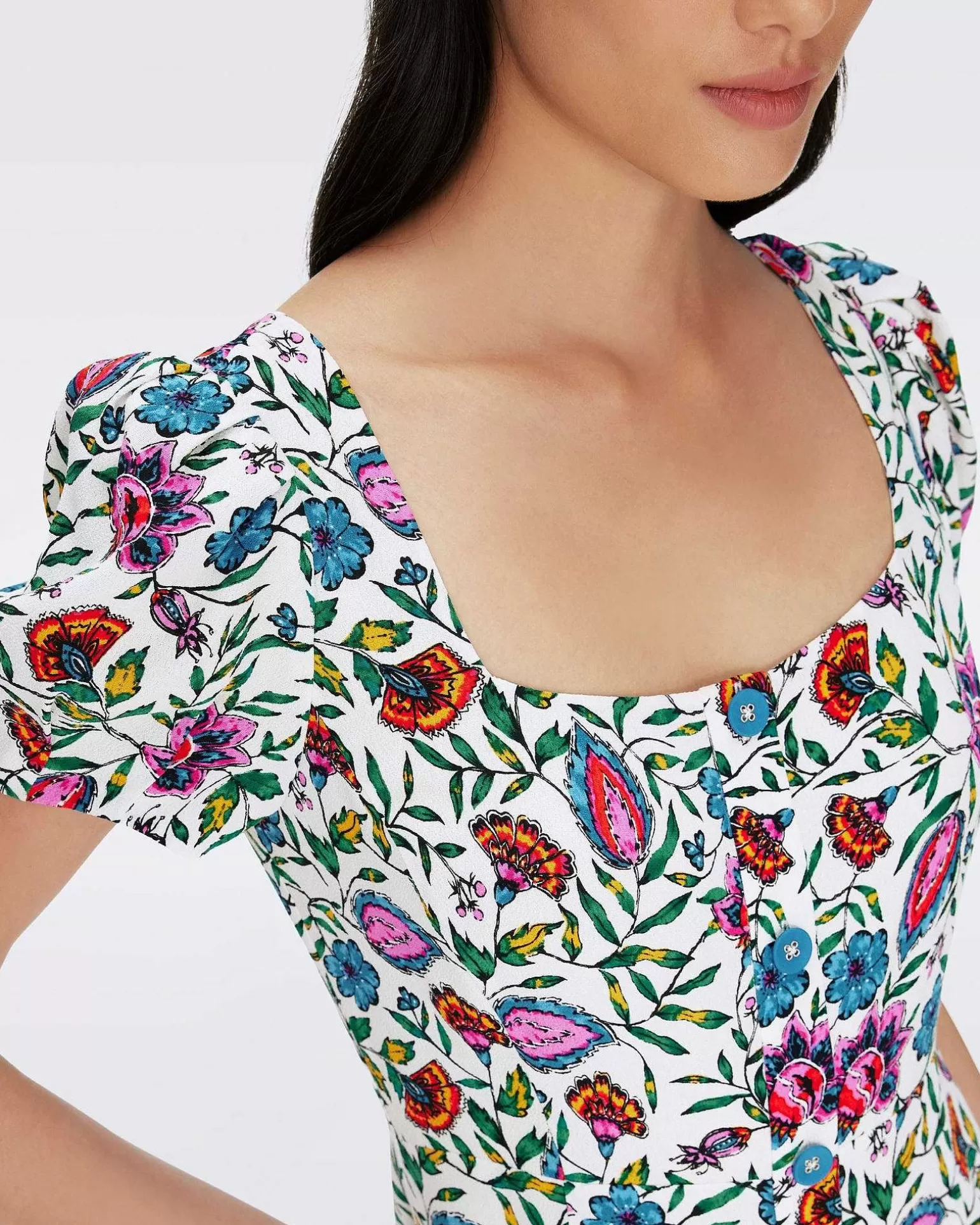 Best Diane von Furstenberg Elena Kjole