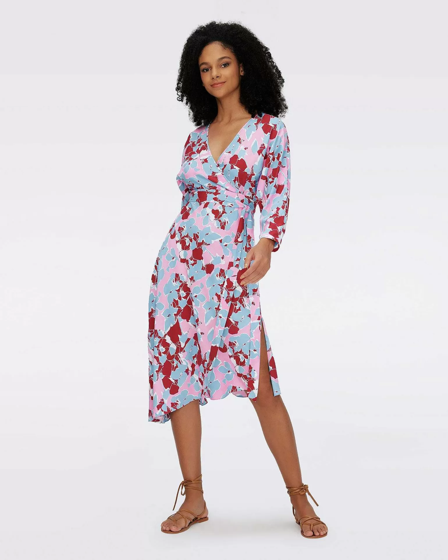 Cheap Diane von Furstenberg Eloise Faux Sla-Om-Kjole