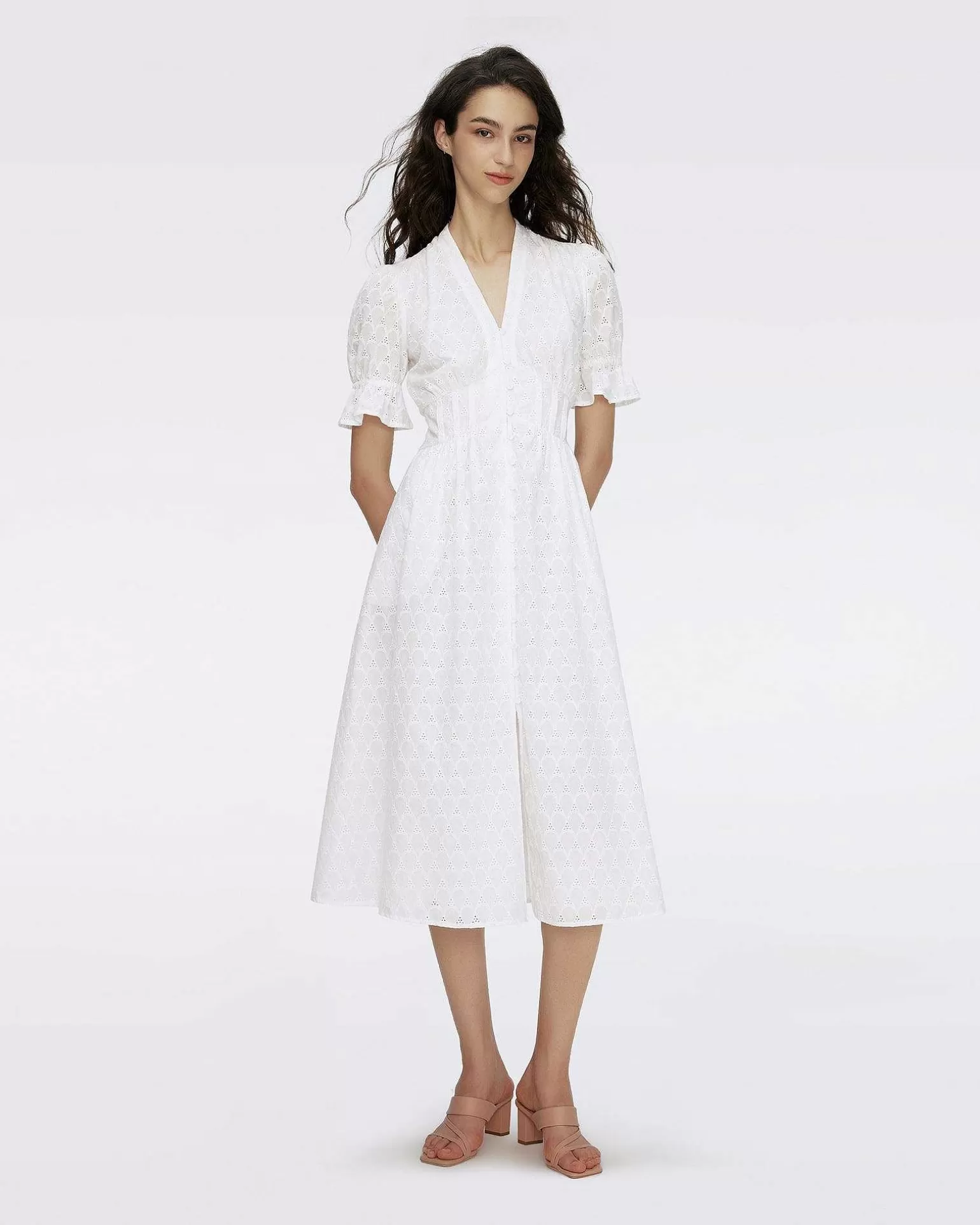 Flash Sale Diane von Furstenberg Erica Bomuldskjole