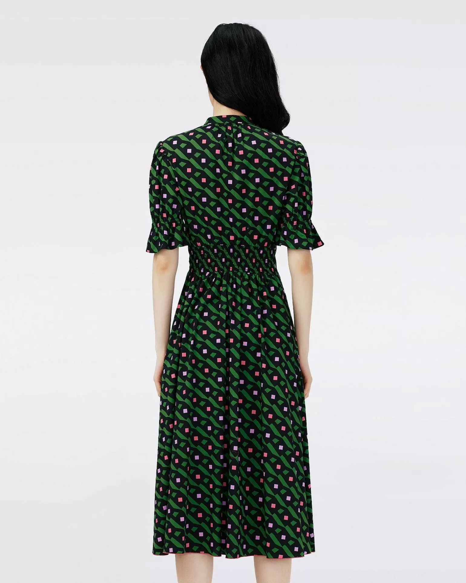 Discount Diane von Furstenberg Erica Cotton Midi-Kjole
