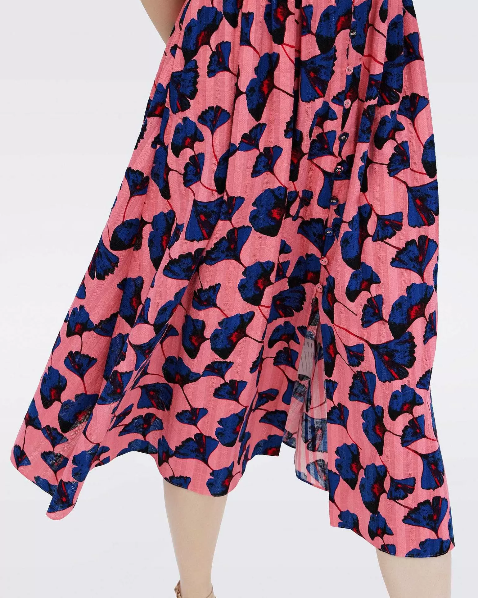 Shop Diane von Furstenberg Erica Cotton Midi-Kjole