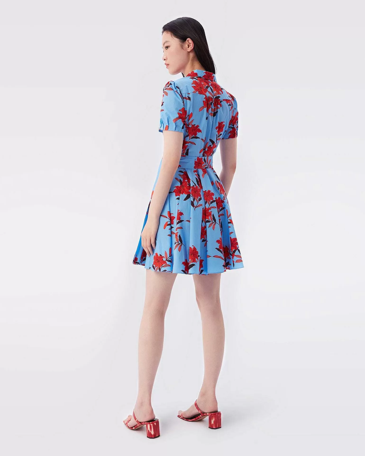 Discount Diane von Furstenberg Evalina Mini Sla Om Kjole