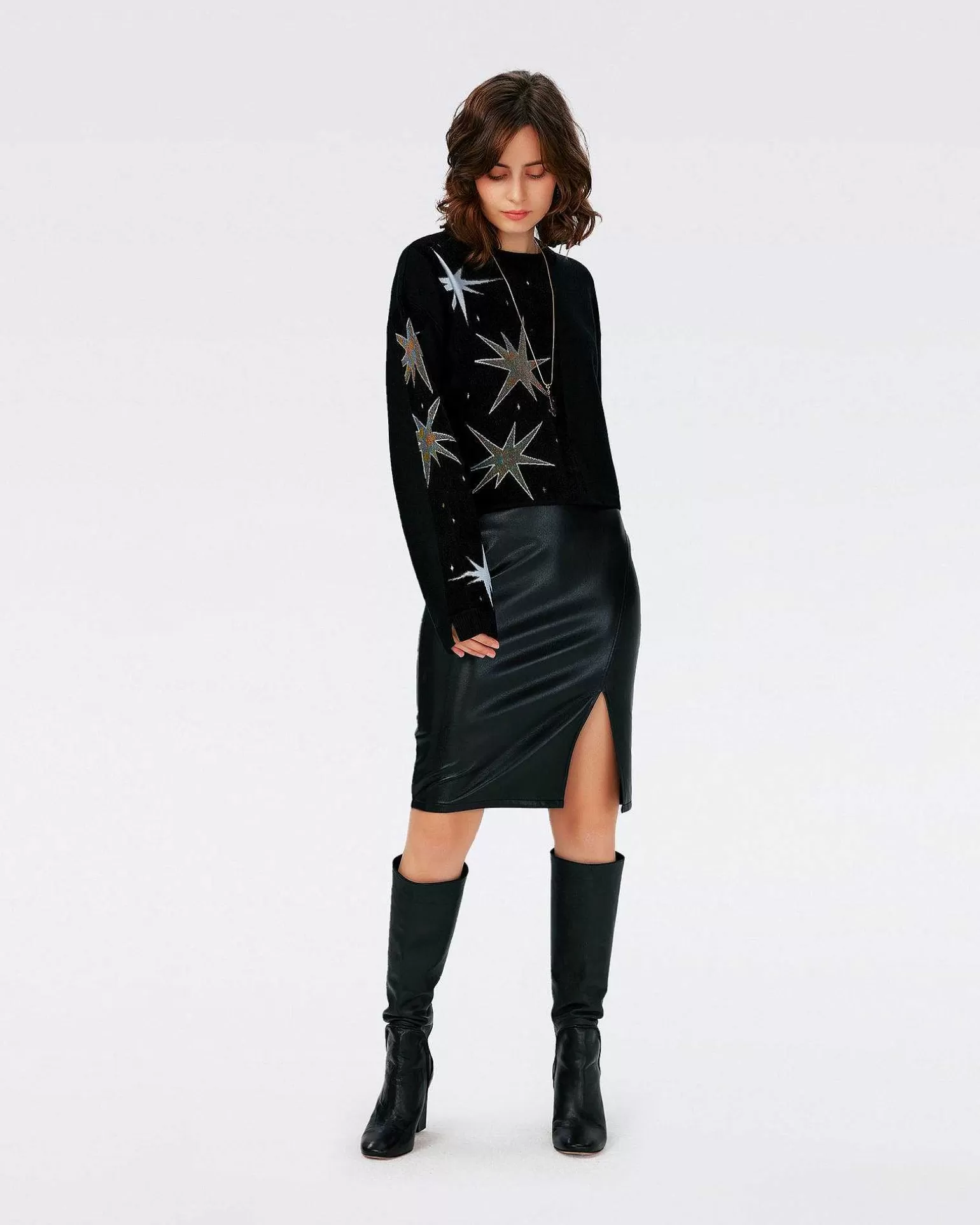 Flash Sale Diane von Furstenberg Fabiola Strik Jacquard Top