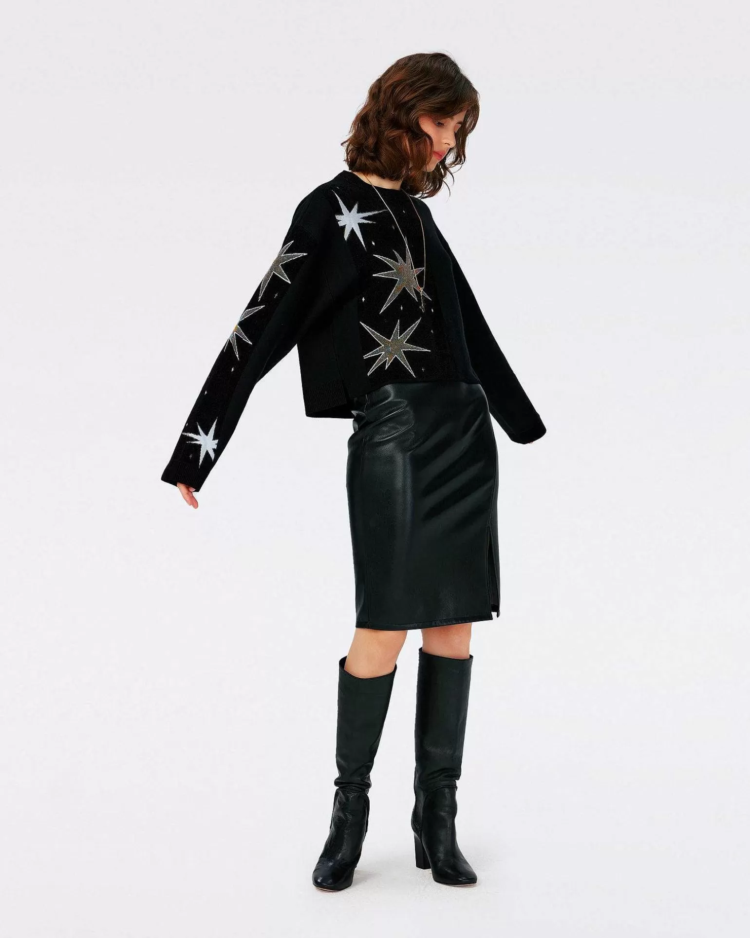 Flash Sale Diane von Furstenberg Fabiola Strik Jacquard Top