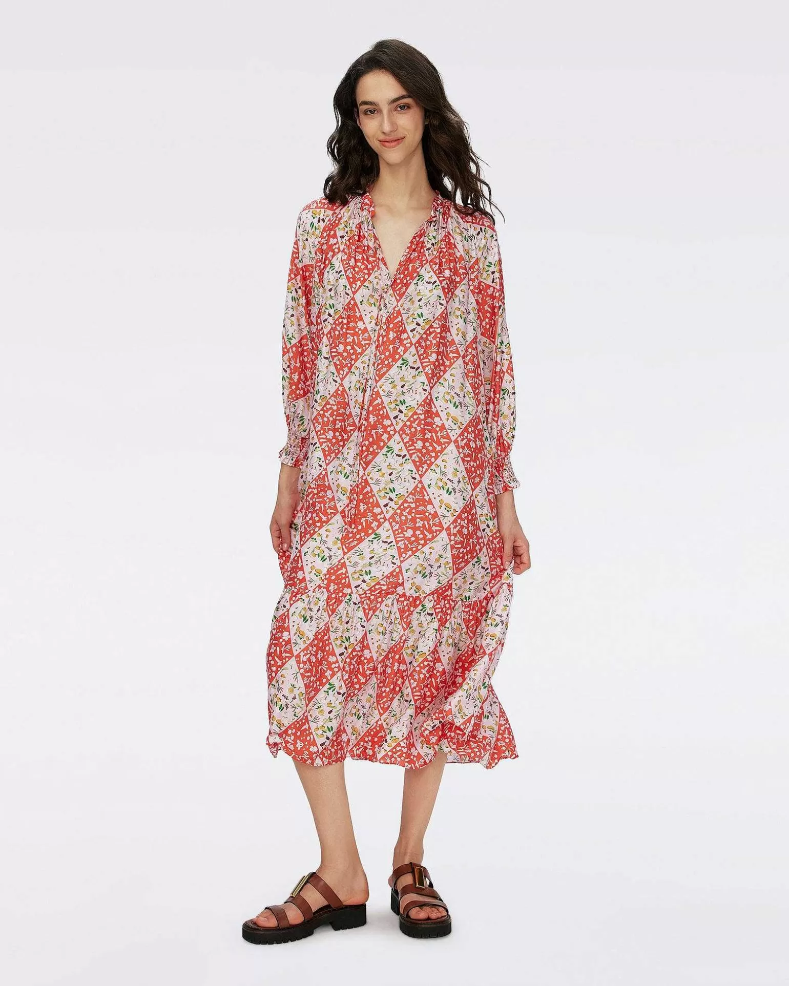 Outlet Diane von Furstenberg Fortina Kjole