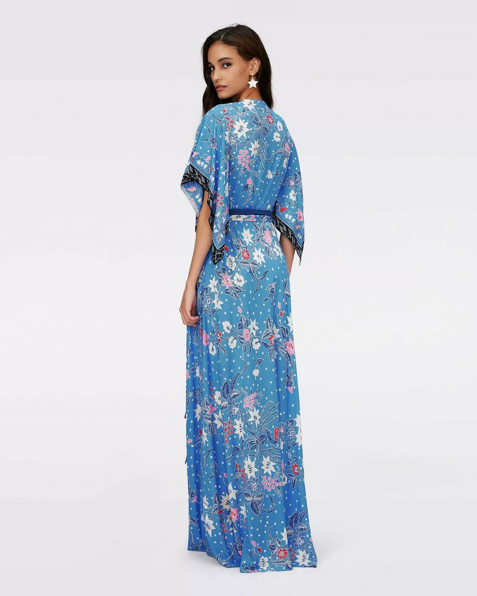 Outlet Diane von Furstenberg Gary Faux Sla-Om-Kjole