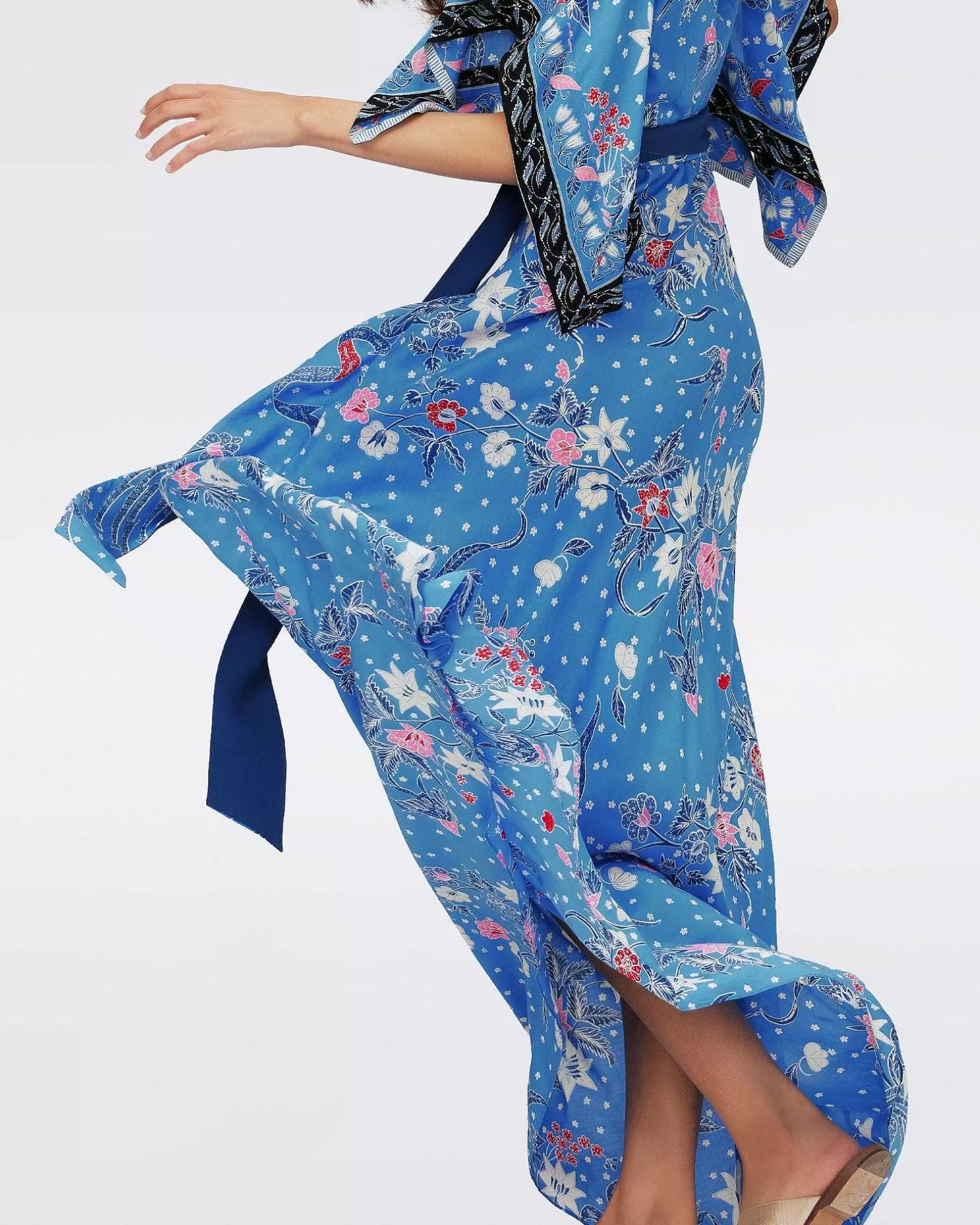 Outlet Diane von Furstenberg Gary Faux Sla-Om-Kjole