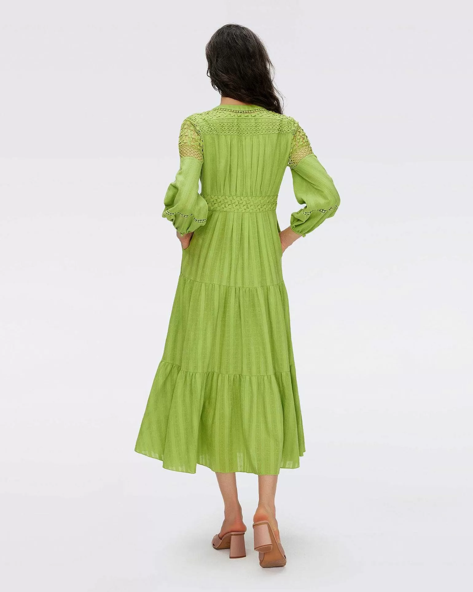 Cheap Diane von Furstenberg Gigi Bomuldskjole