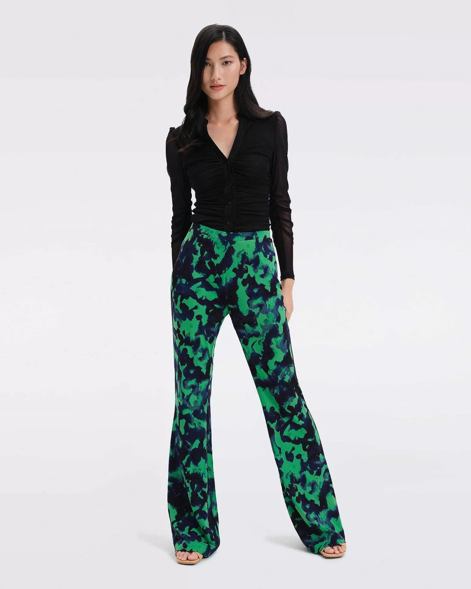 Cheap Diane von Furstenberg Giorgi Mesh Bodysuit