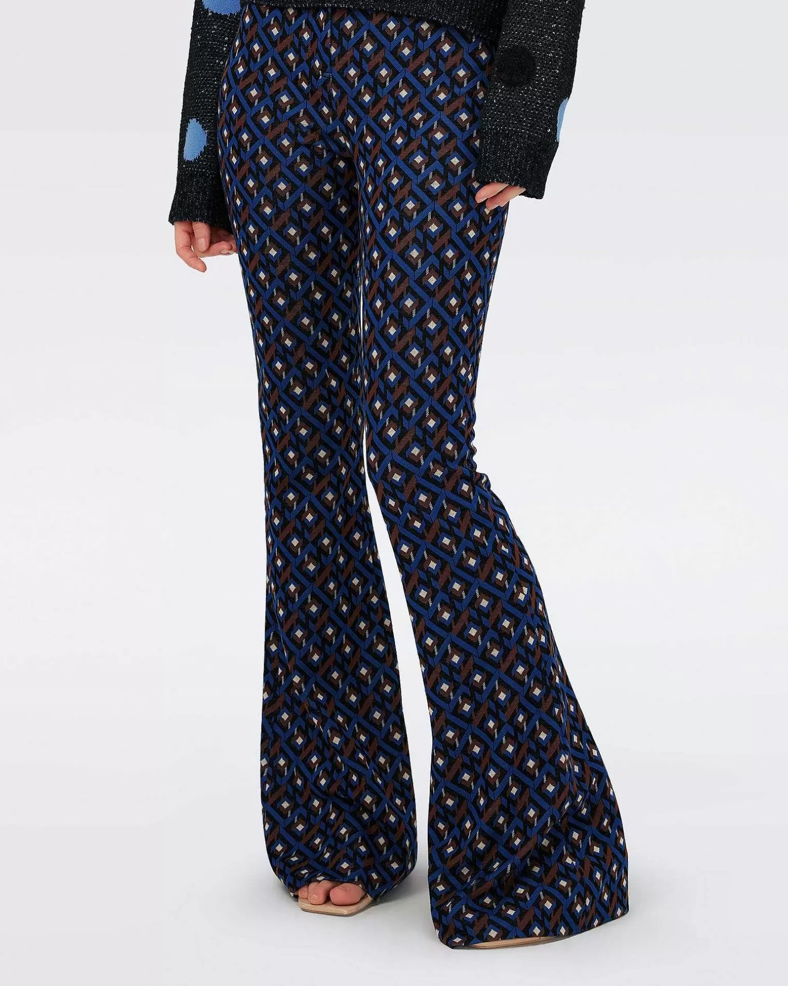 Best Diane von Furstenberg Greg Jacquard Bukser