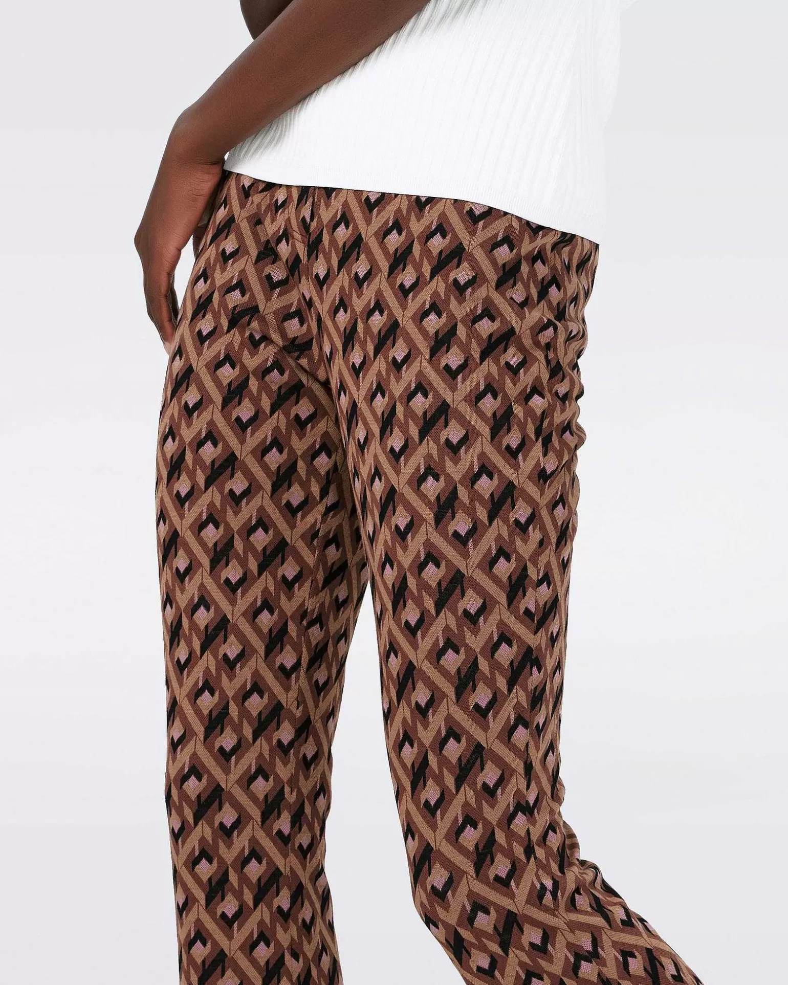 Outlet Diane von Furstenberg Greg Jacquard Bukser