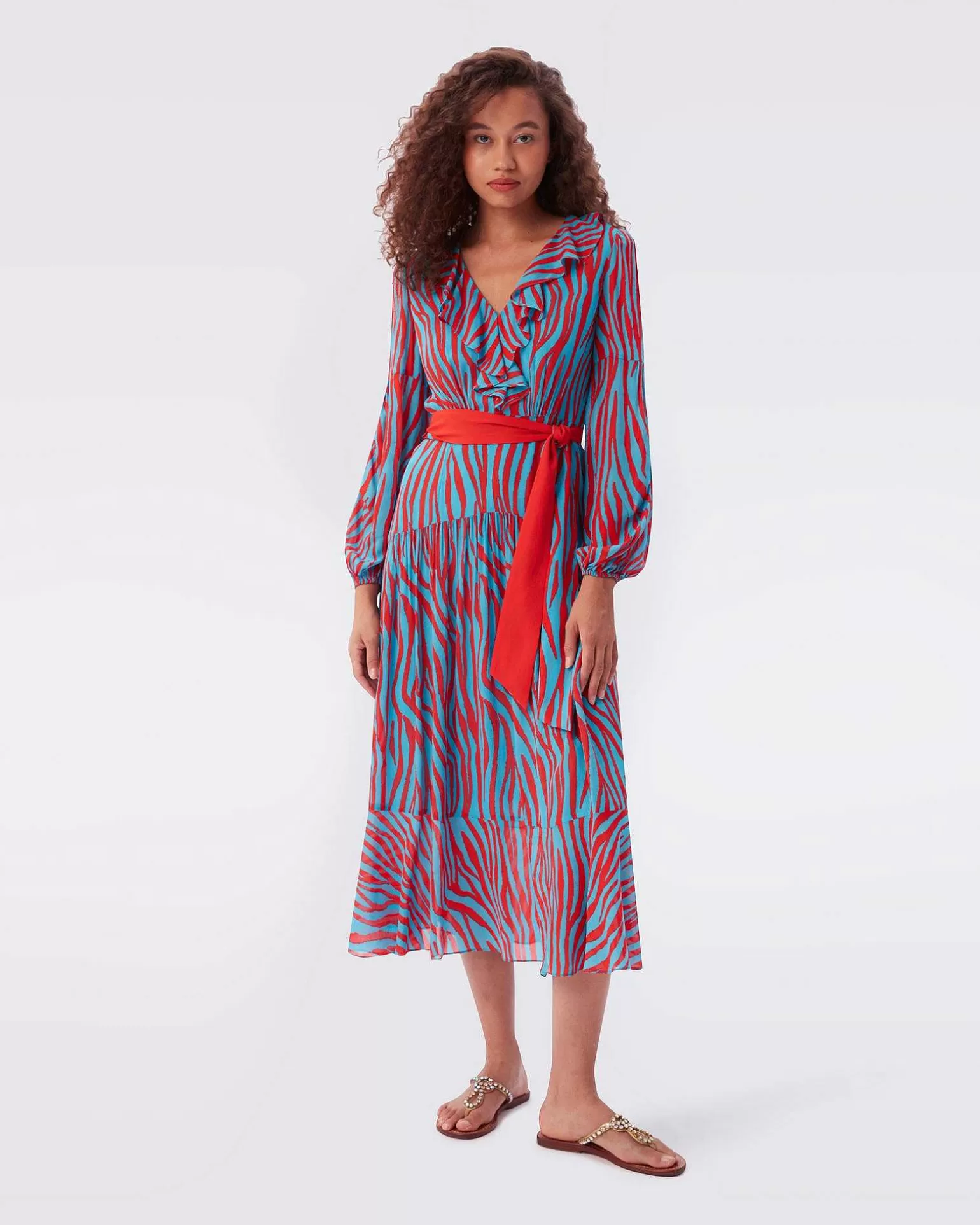 Best Diane von Furstenberg Jaxson Midi Kjole