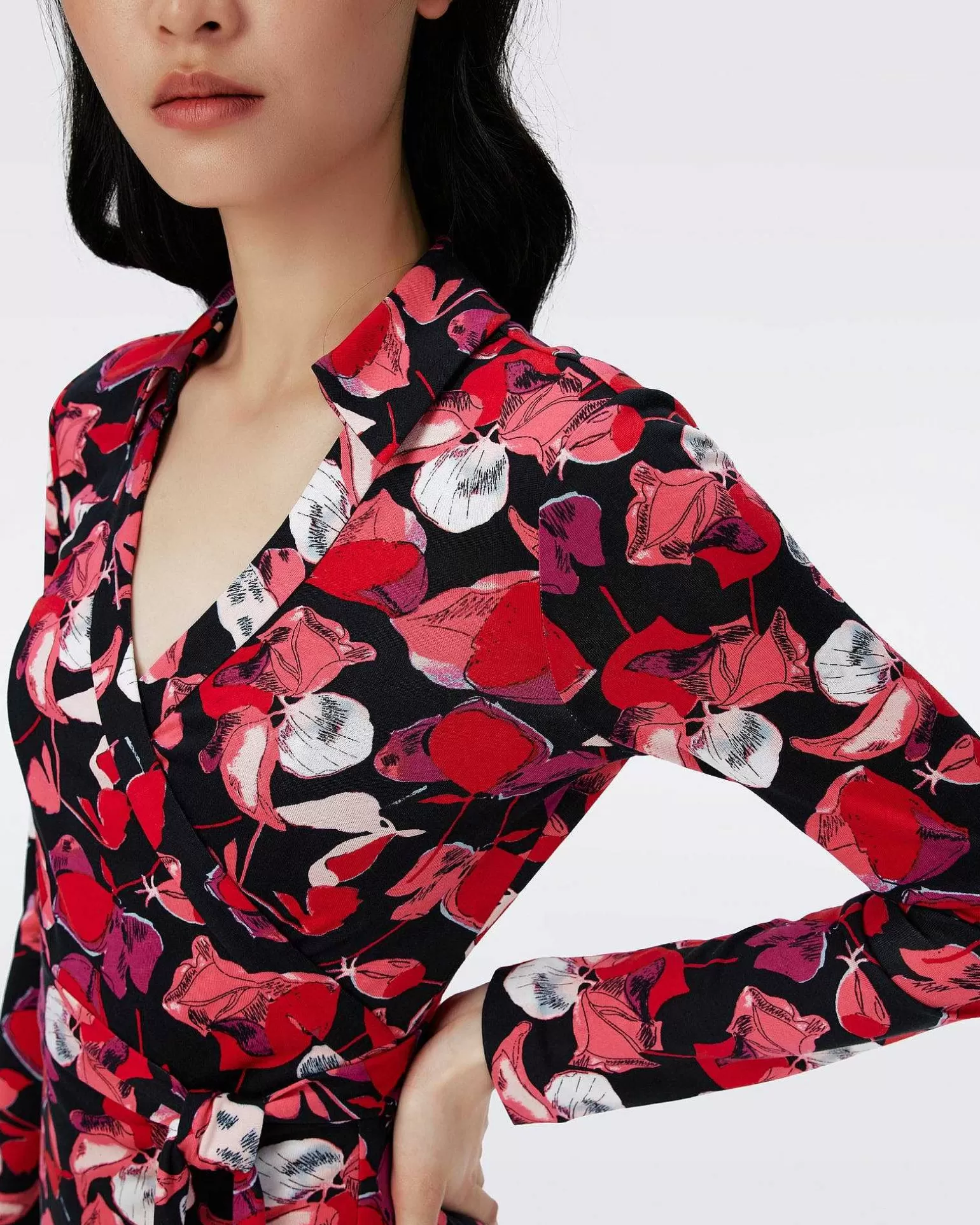 Shop Diane von Furstenberg Jeanne Silke Jersey Sla-Om Kjole