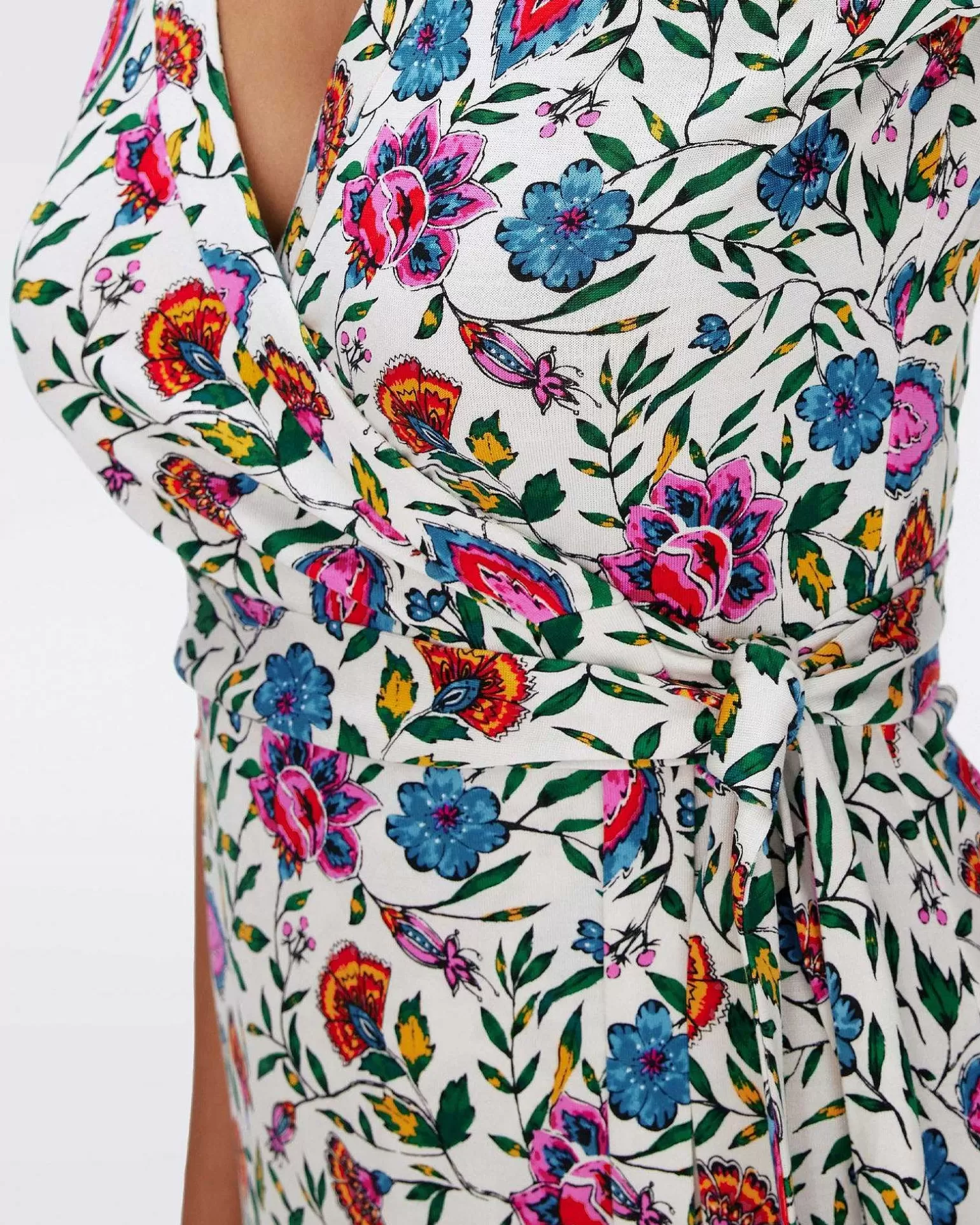 Outlet Diane von Furstenberg Jeanne Silke Jersey Sla-Om Kjole