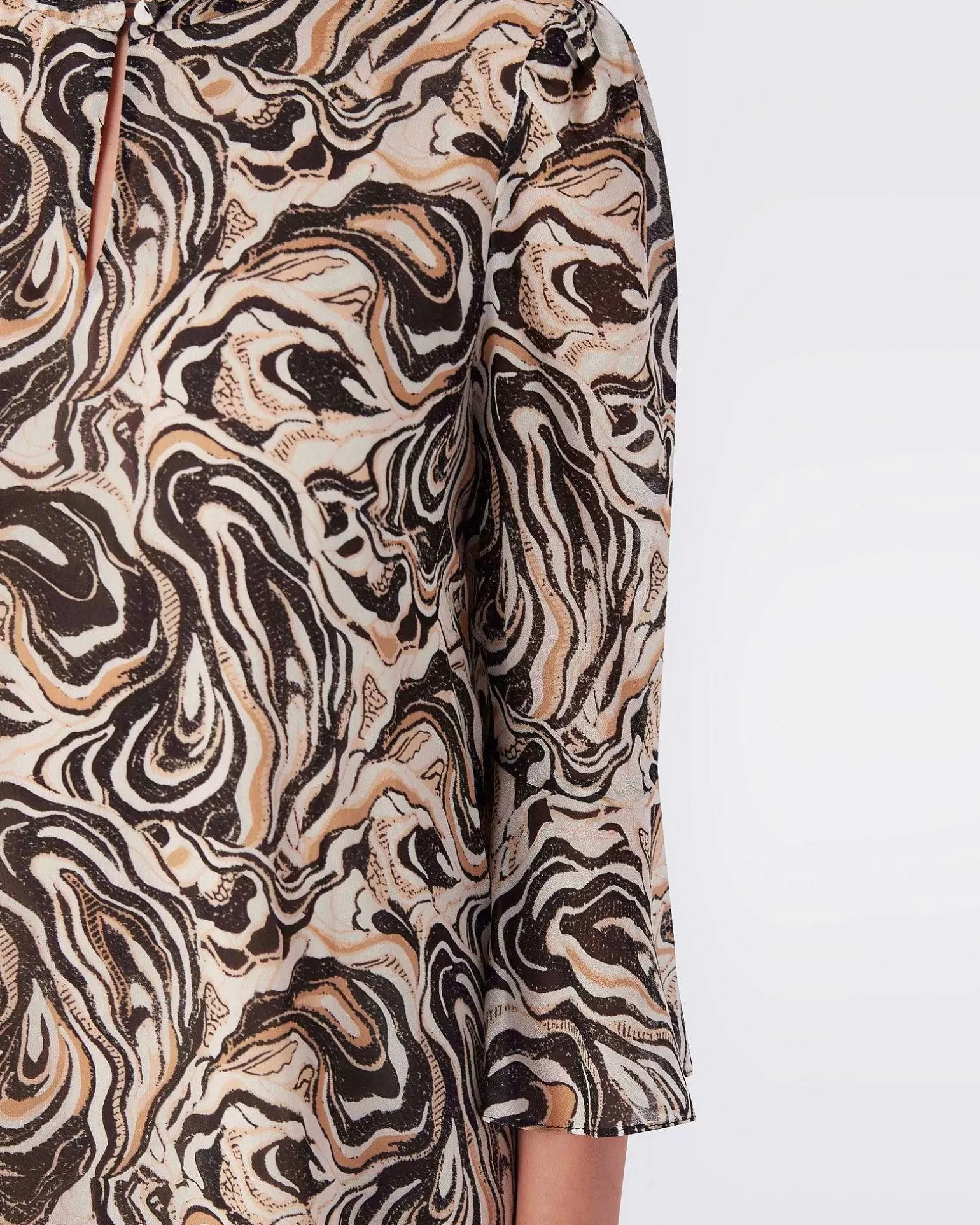 Flash Sale Diane von Furstenberg Kamila Maxi Kjole I Sort Marmor