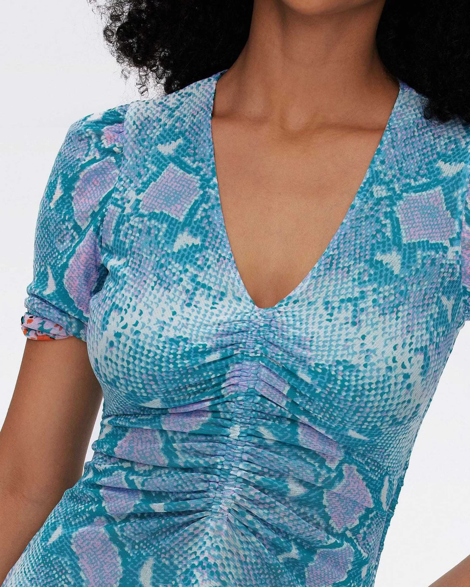 Flash Sale Diane von Furstenberg Koren Vendbar Mesh Kjole