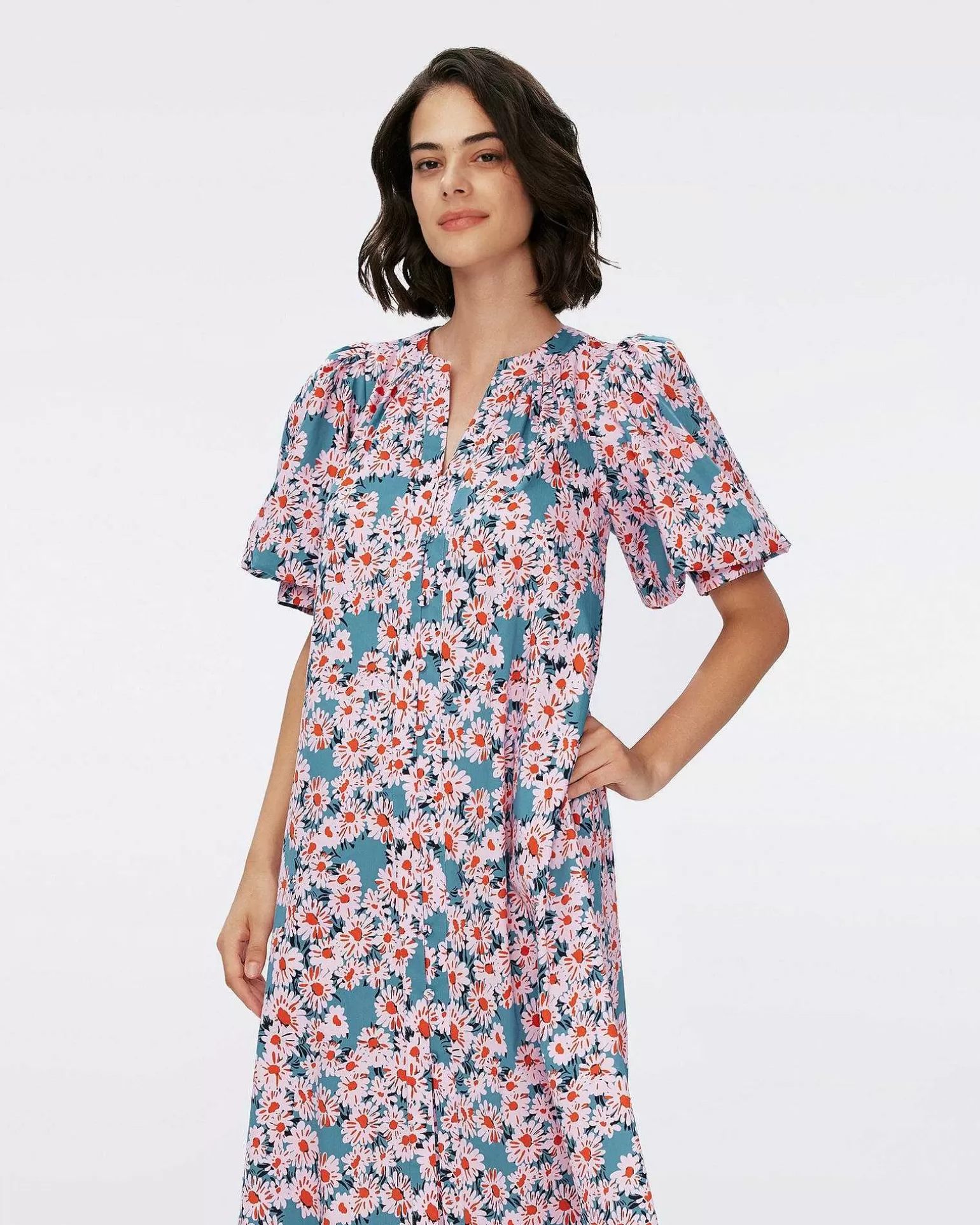 Cheap Diane von Furstenberg Laena Kjole