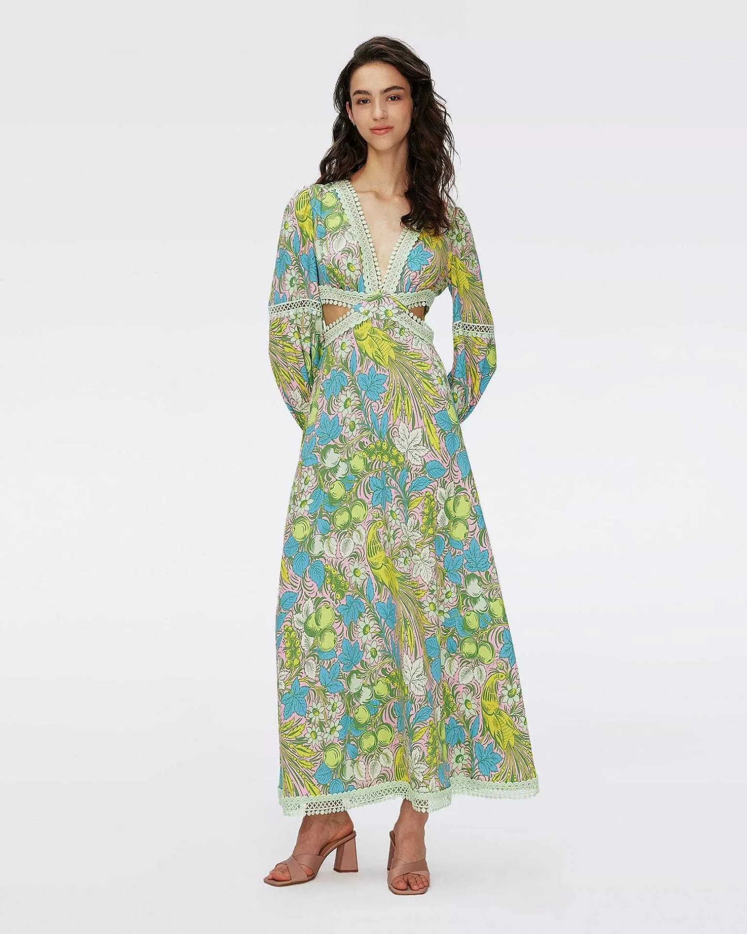 Online Diane von Furstenberg Lina Kjole