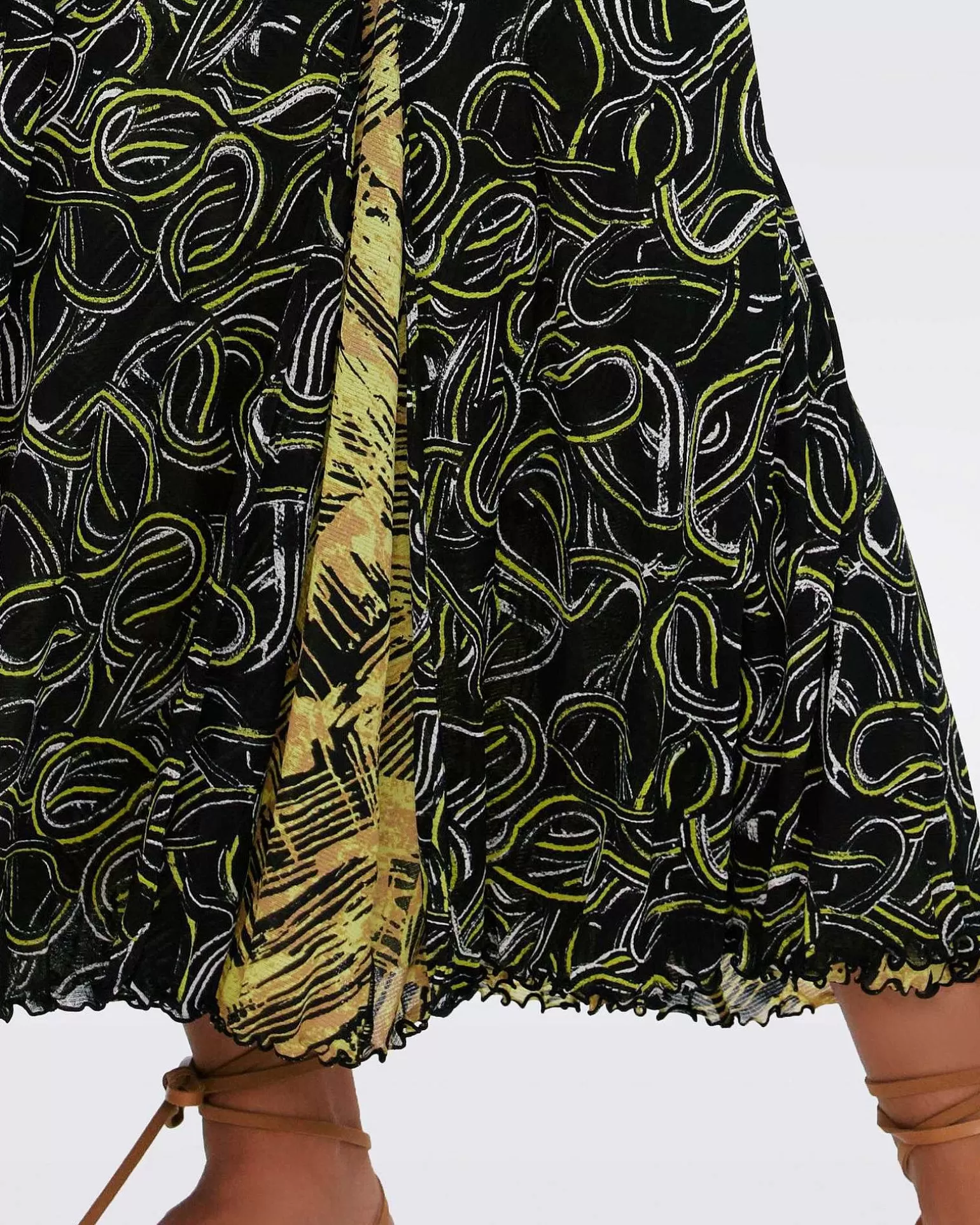 Flash Sale Diane von Furstenberg Louis Vendbar Mesh-Nederdel