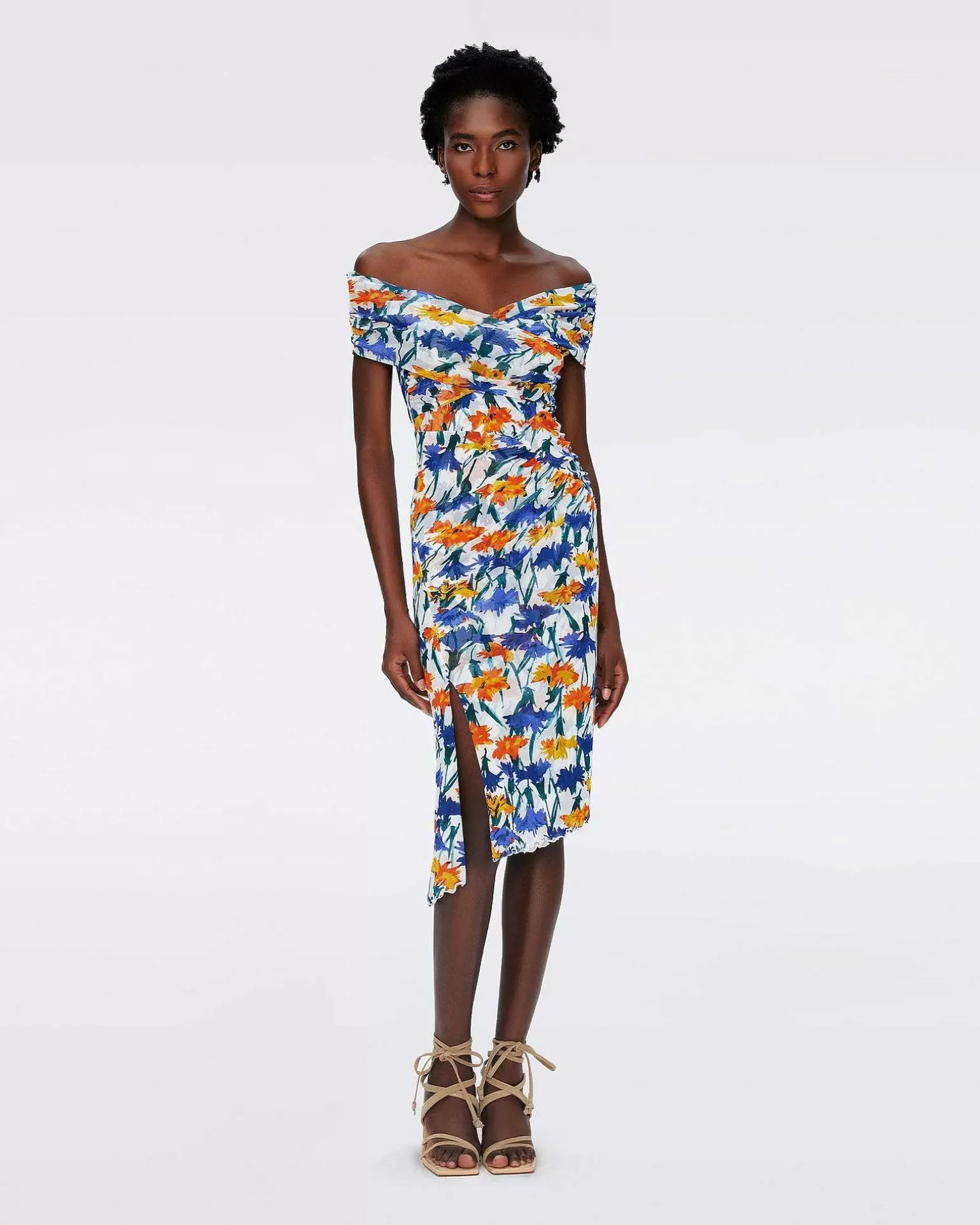 Sale Diane von Furstenberg Lovinia Mesh Kjole