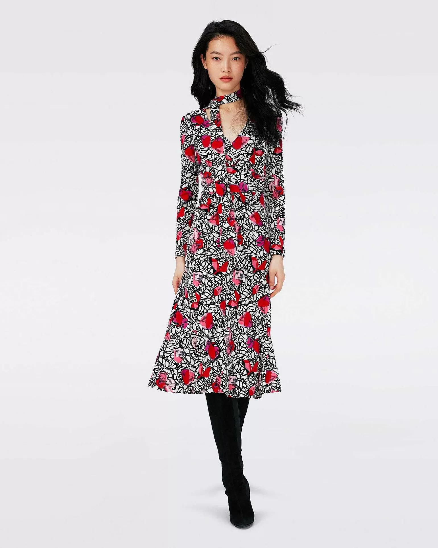 Flash Sale Diane von Furstenberg Marsha Kjole
