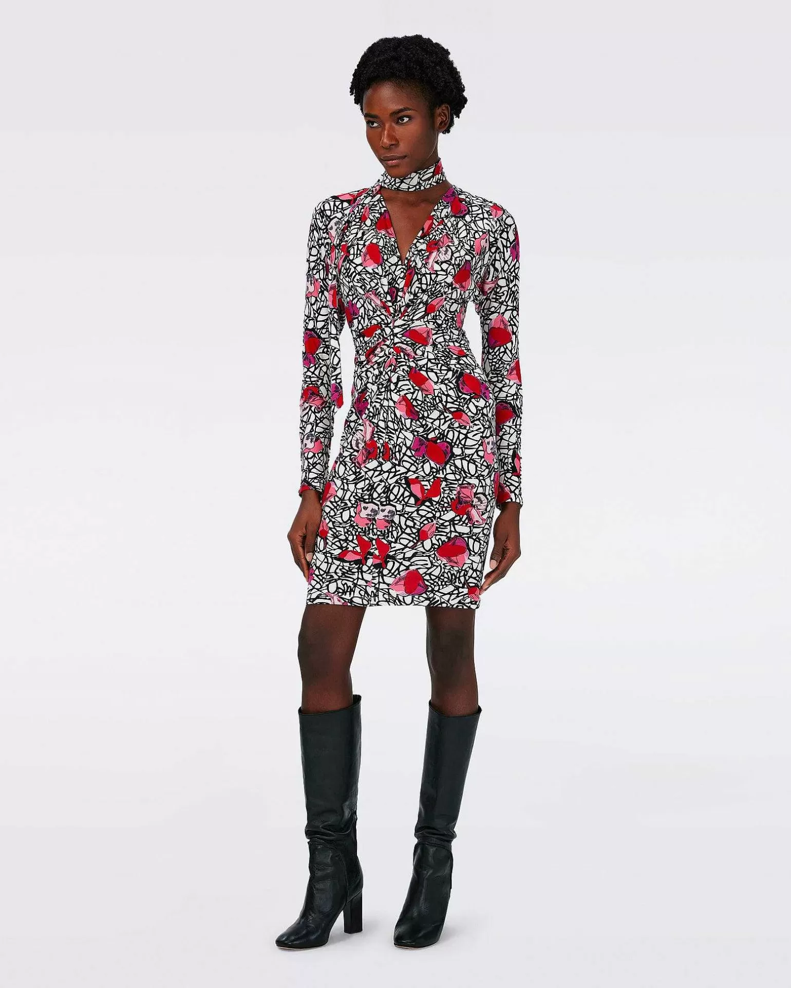 Discount Diane von Furstenberg Miley Kjole