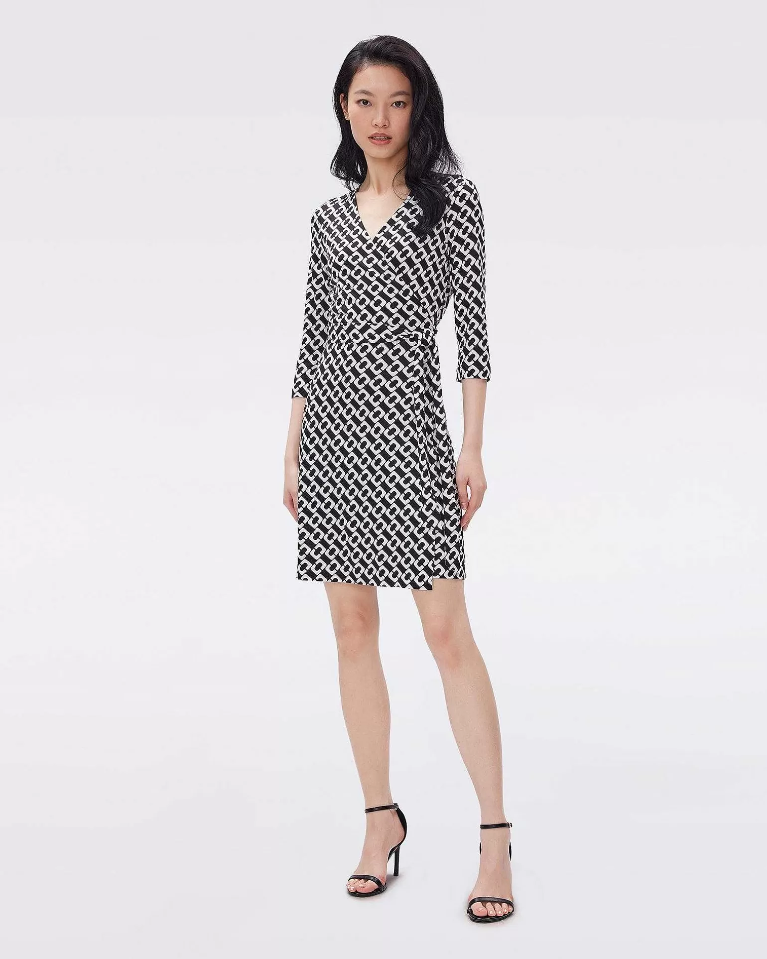 Cheap Diane von Furstenberg Omslagskjole Fra Julian Silk Jersey