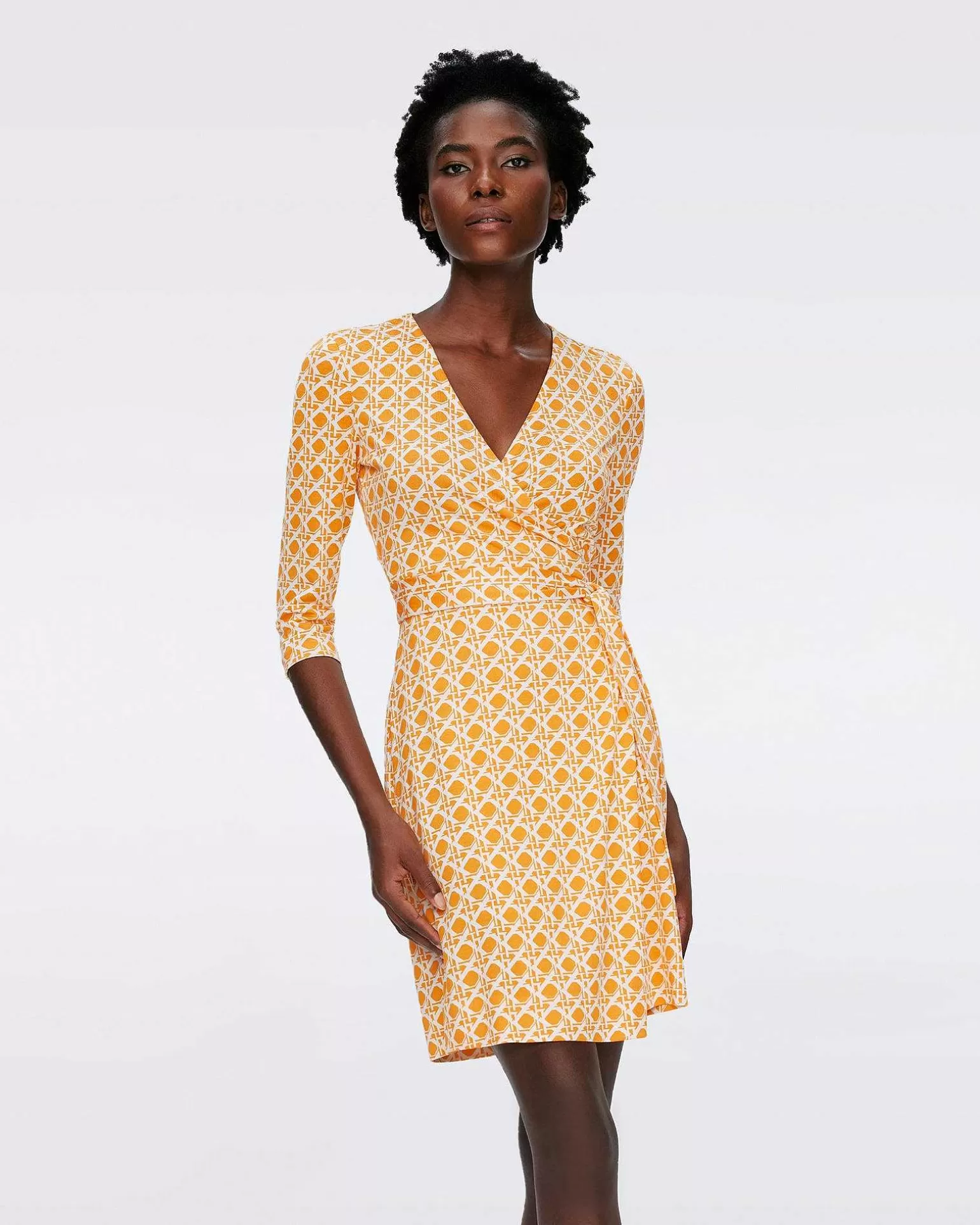 Cheap Diane von Furstenberg Omslagskjole Fra Julian Silk Jersey