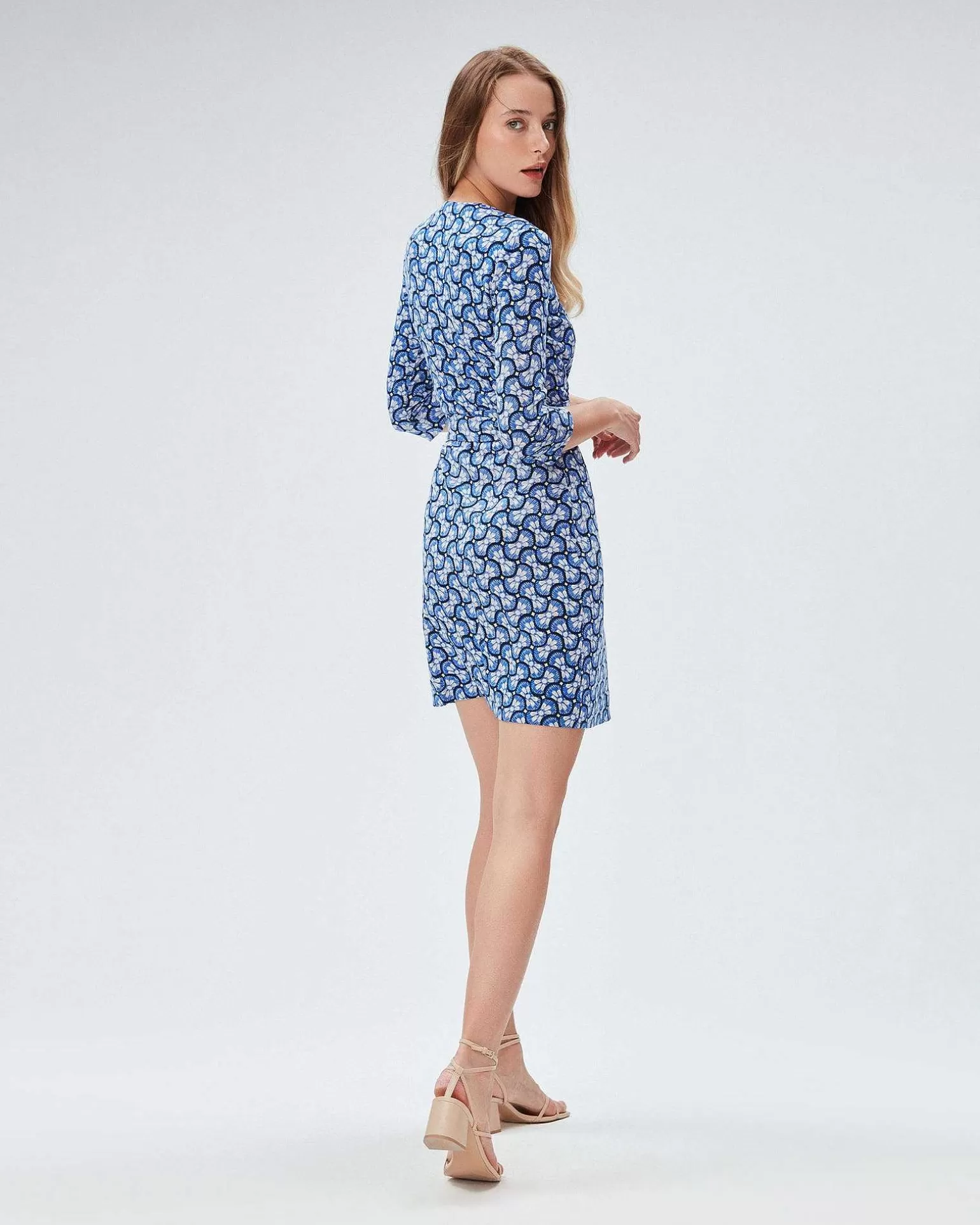 Cheap Diane von Furstenberg Omslagskjole Fra Julian Silk Jersey