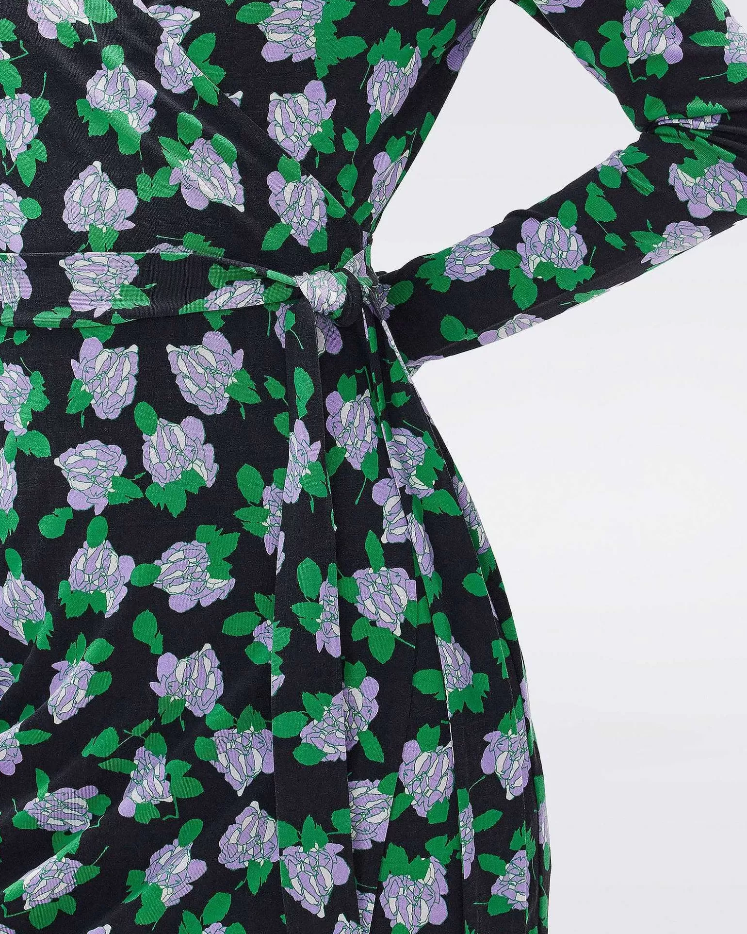 Outlet Diane von Furstenberg Omslagskjole Fra Julian Silk Jersey