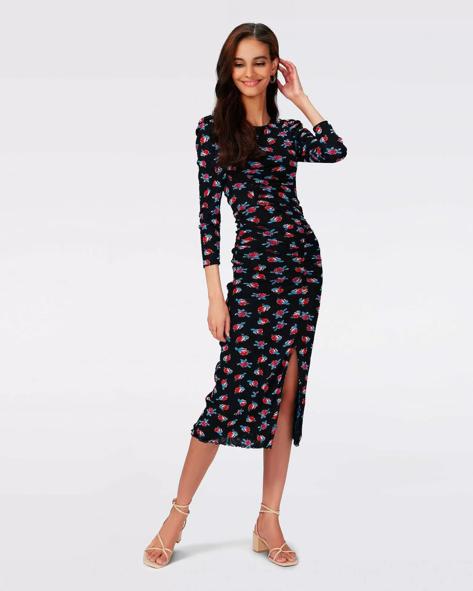 Flash Sale Diane von Furstenberg Priyanka Vendbar Mesh Kjole