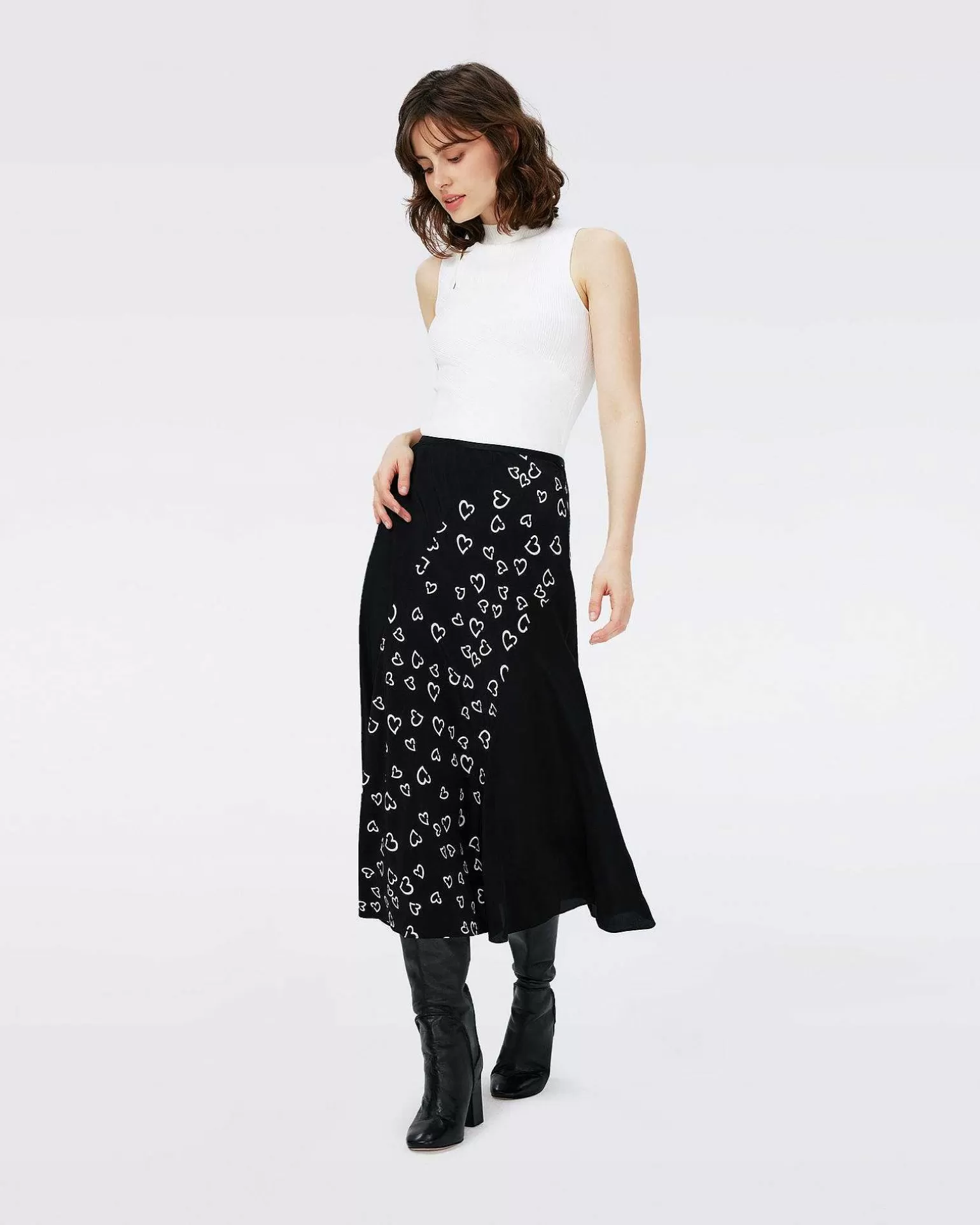 Cheap Diane von Furstenberg Ravnita Nederdel